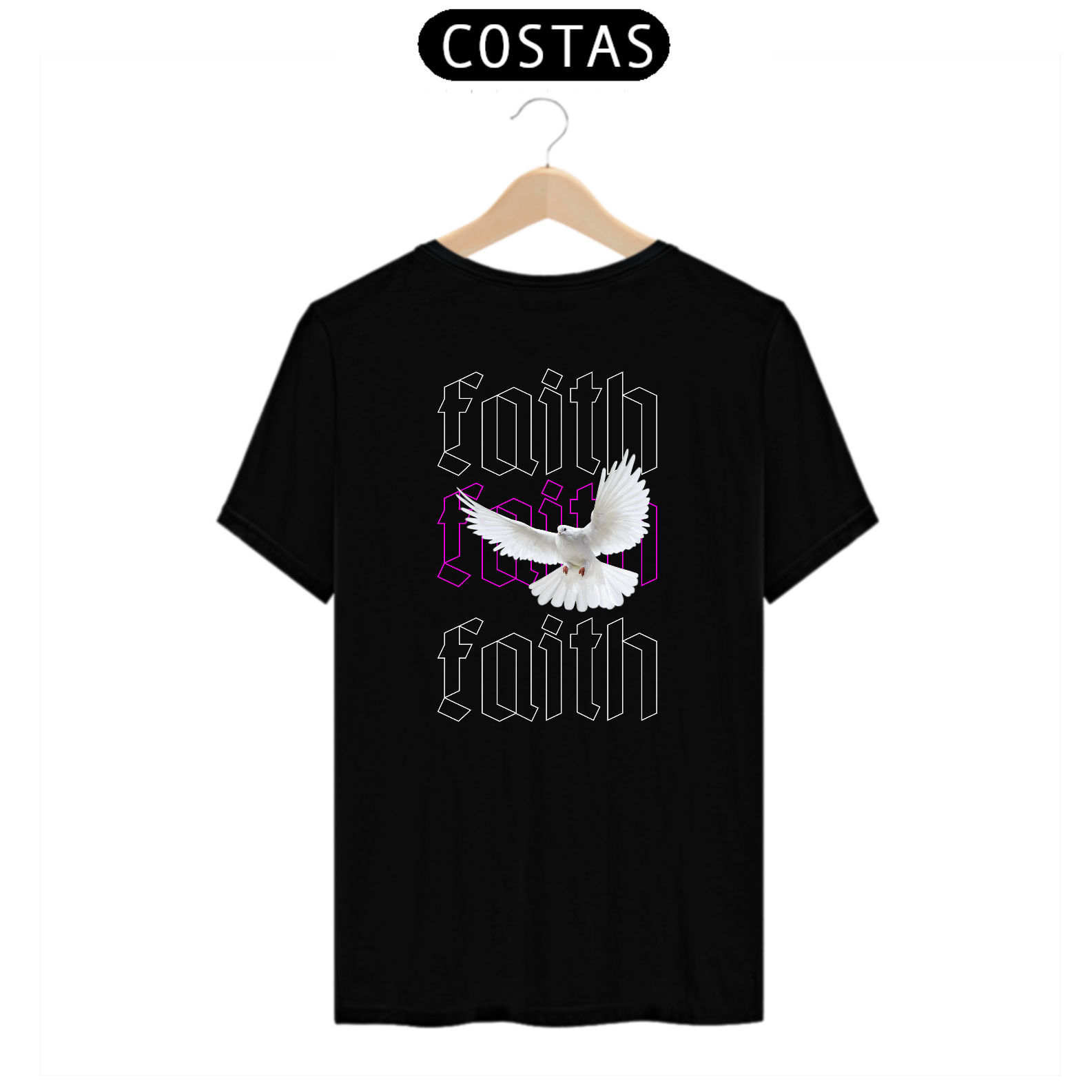 Camiseta Faith - Estampa Costa