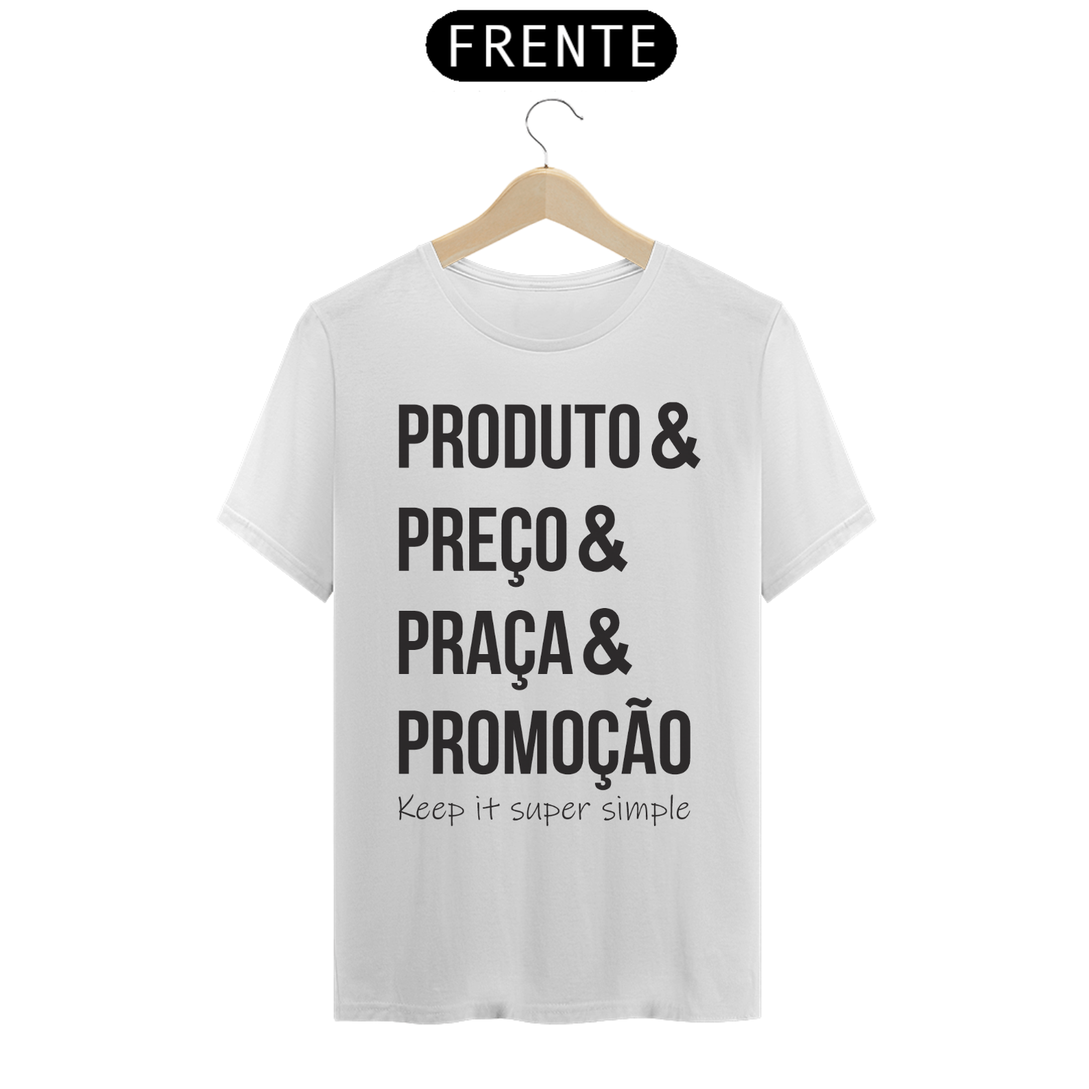 Camiseta Classic - Os Verdadeiros 4Ps
