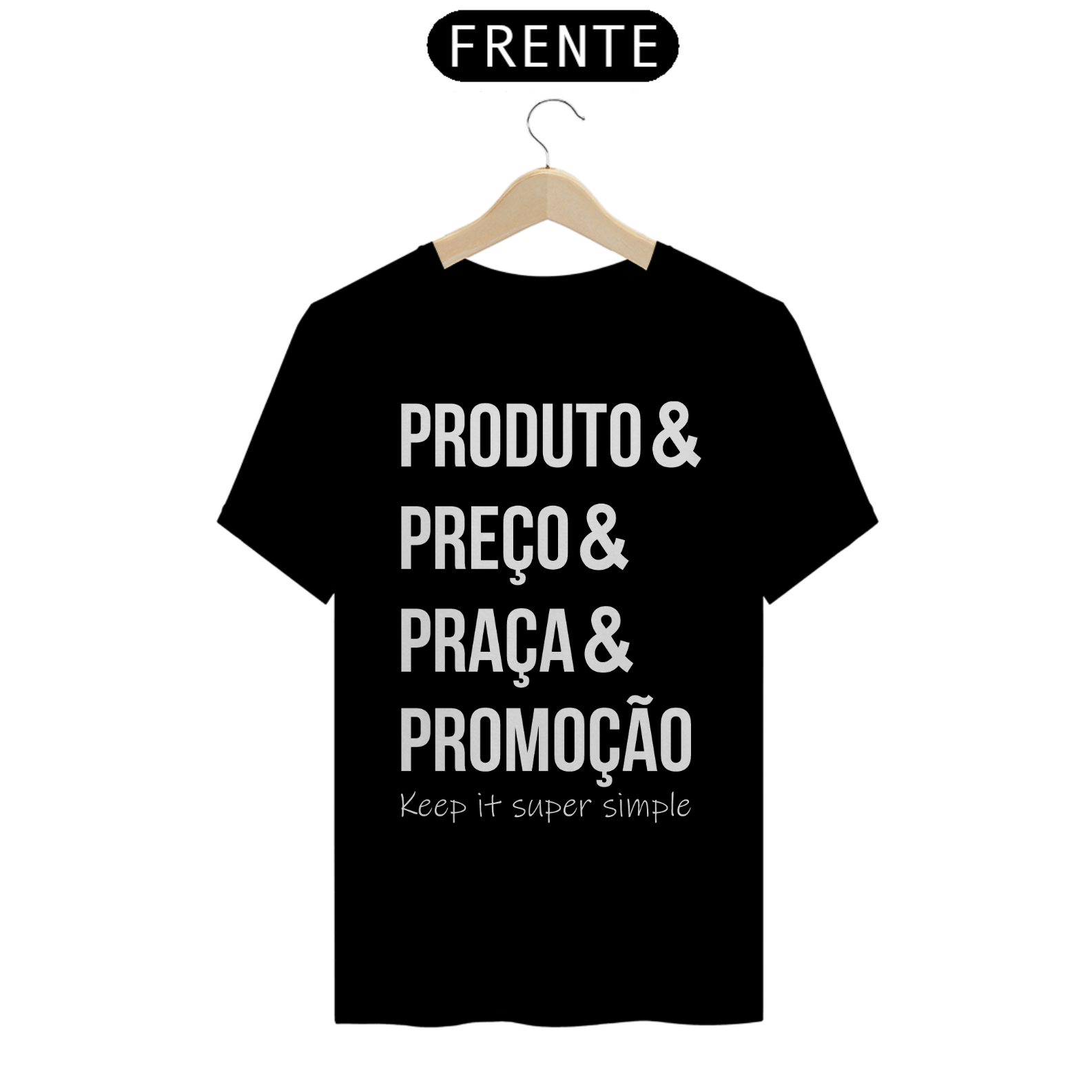 Camiseta Classic - Marketing 4Ps