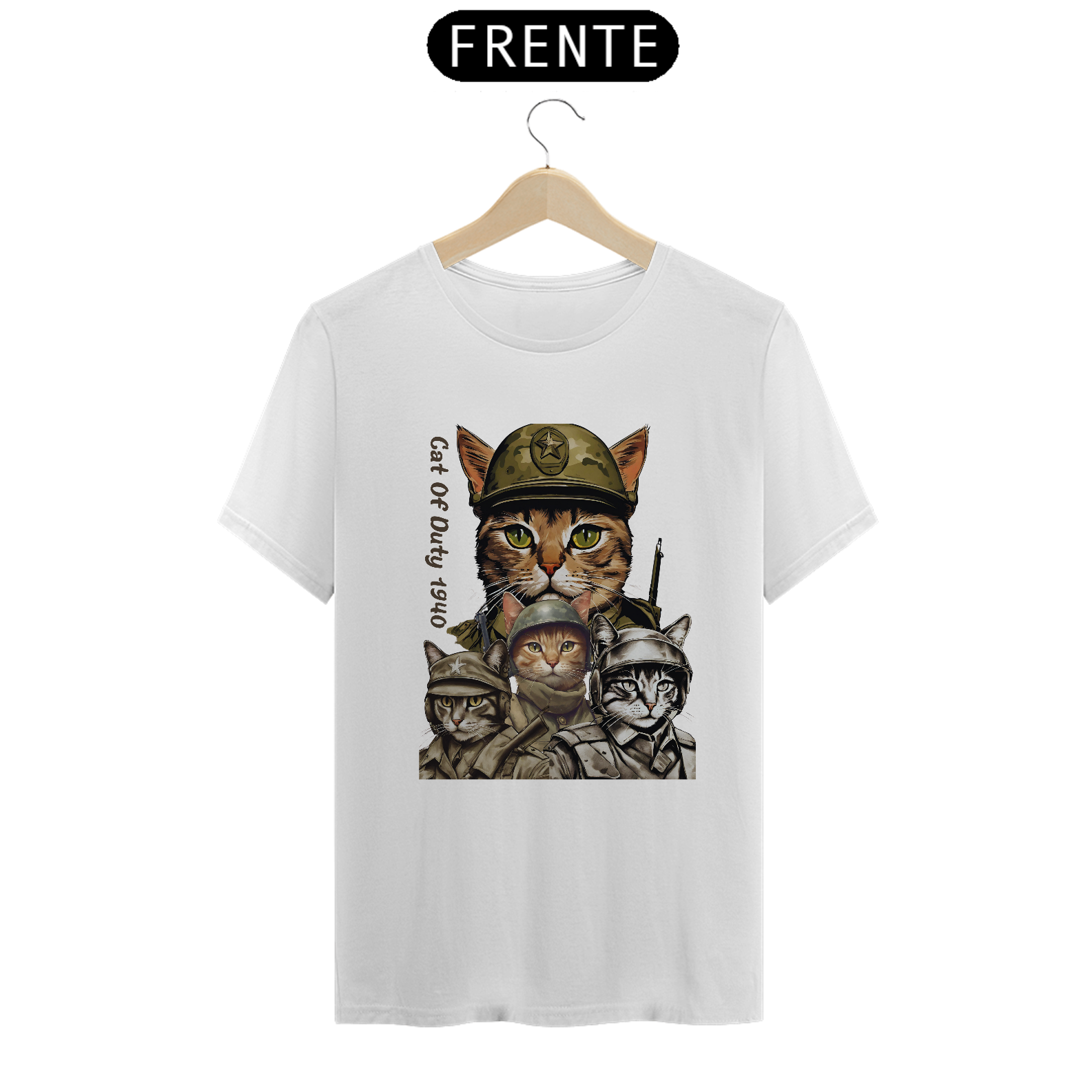 Camiseta - Cat of Duty