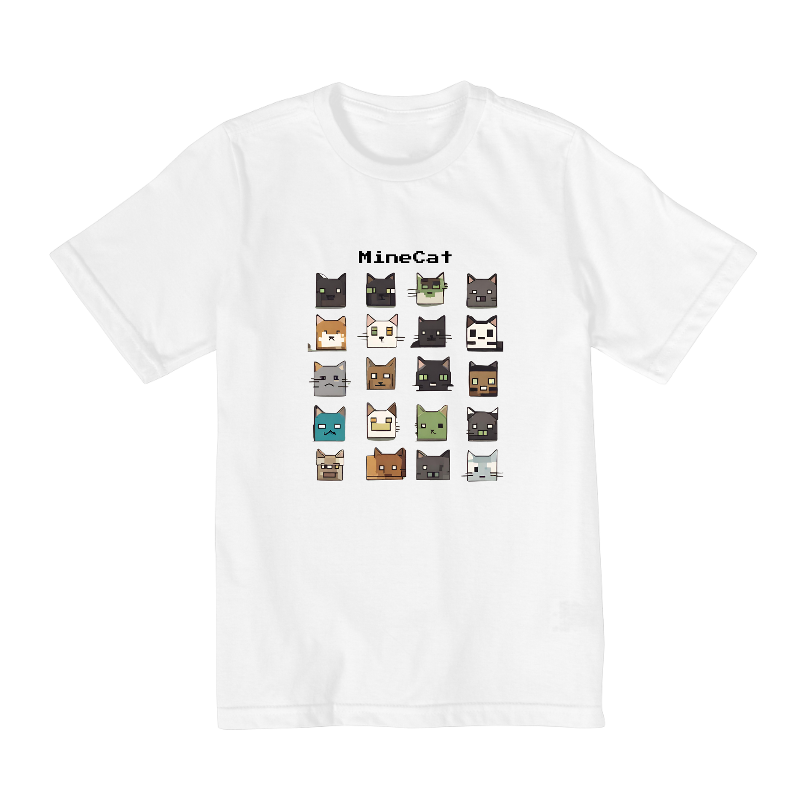 Camiseta Infantil (2 aos 8) - MineCat