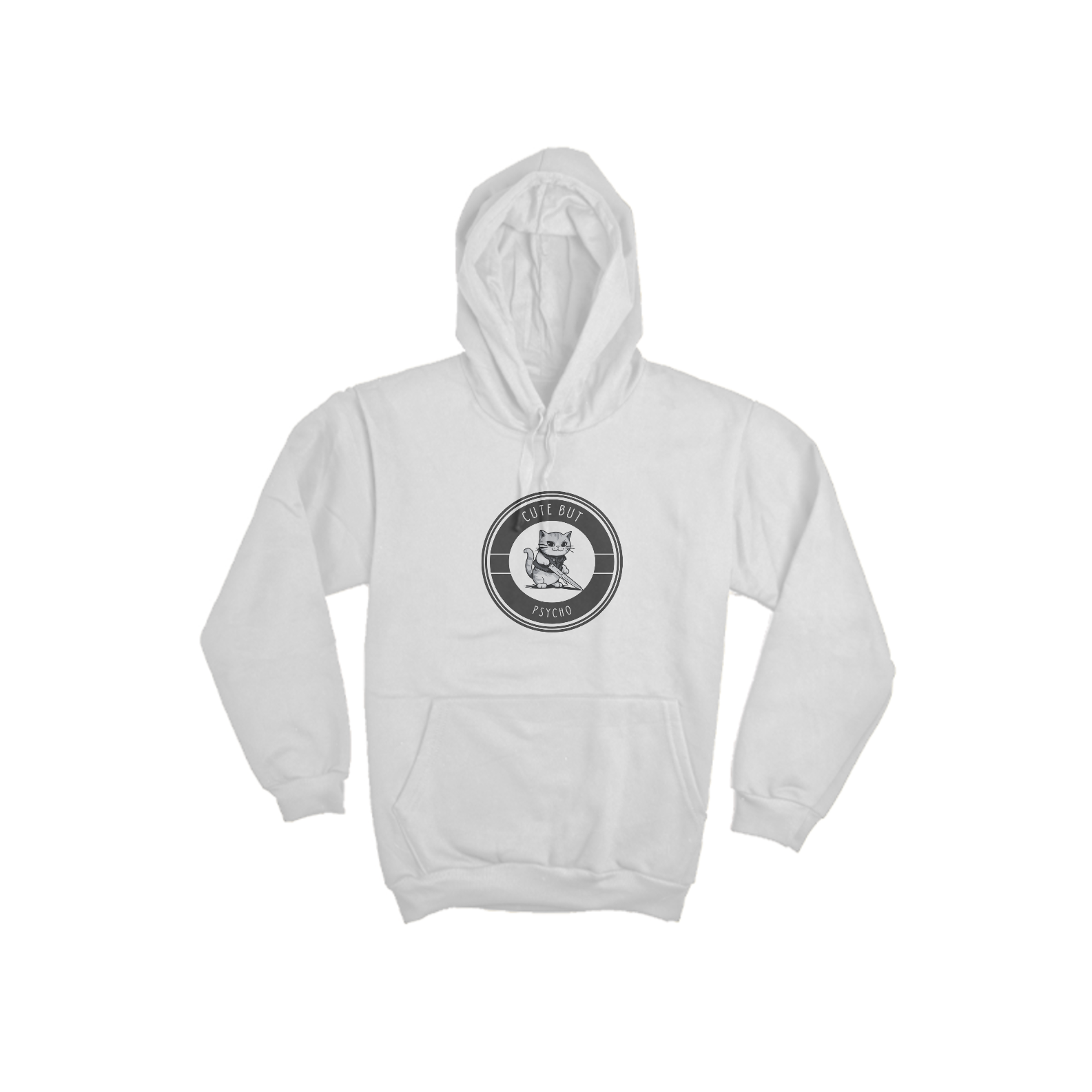 Moletom Canguru - Cute but Psycho