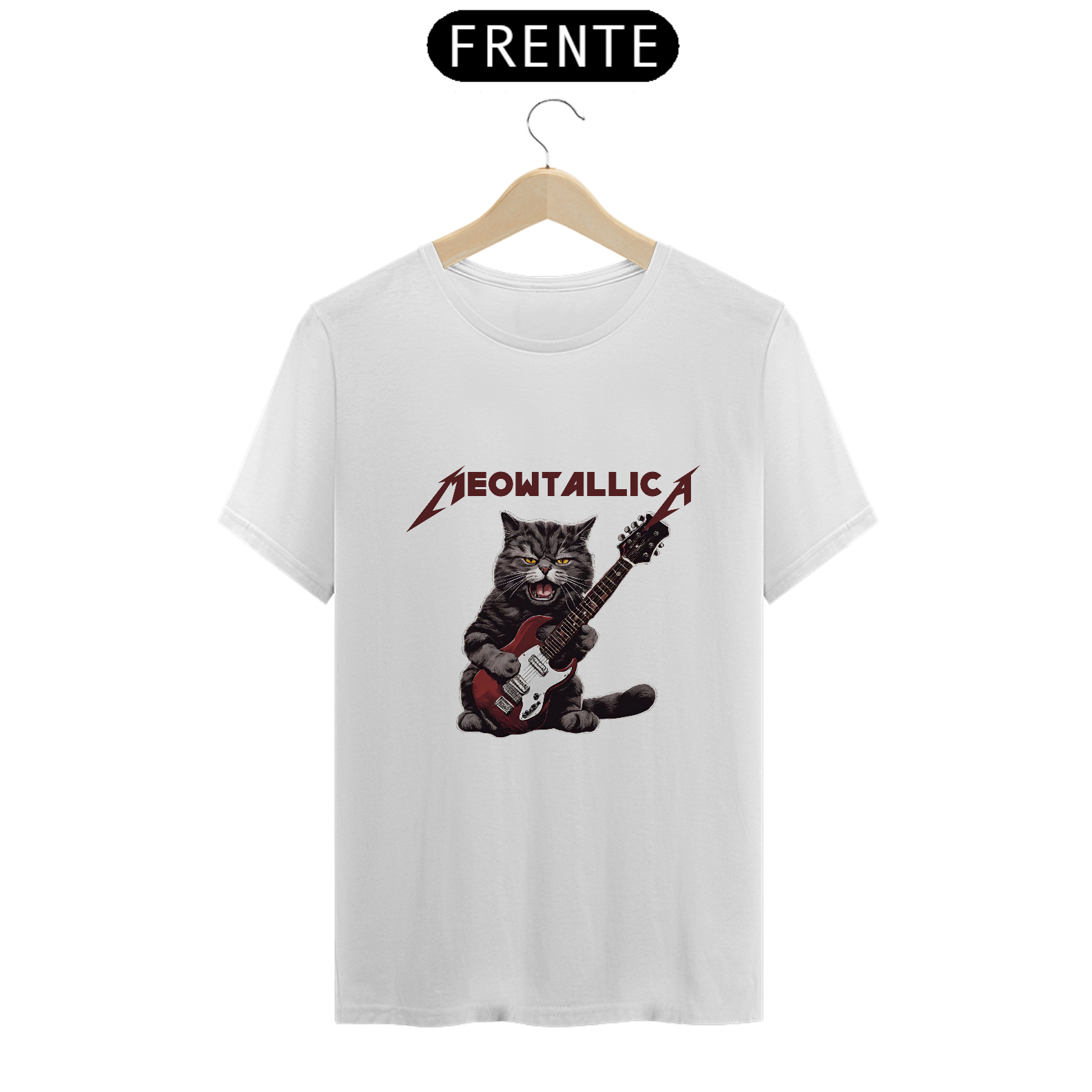 Camiseta - Meowtallica