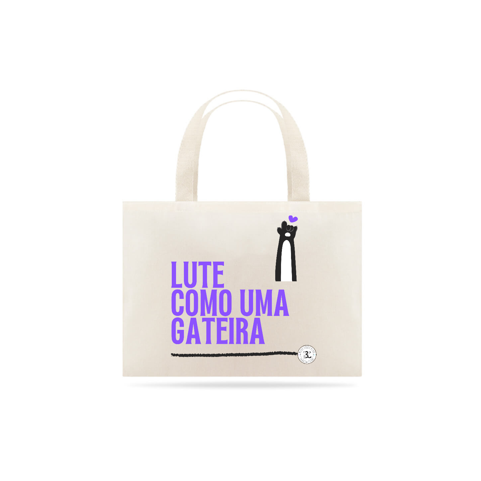 Ecobag - Lute Como uma Gateira