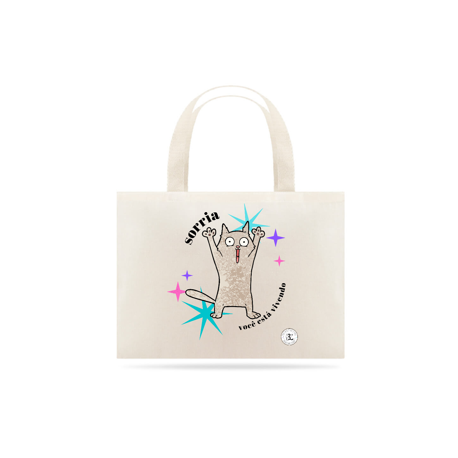 Ecobag - Sorria, Você está Vivendo!