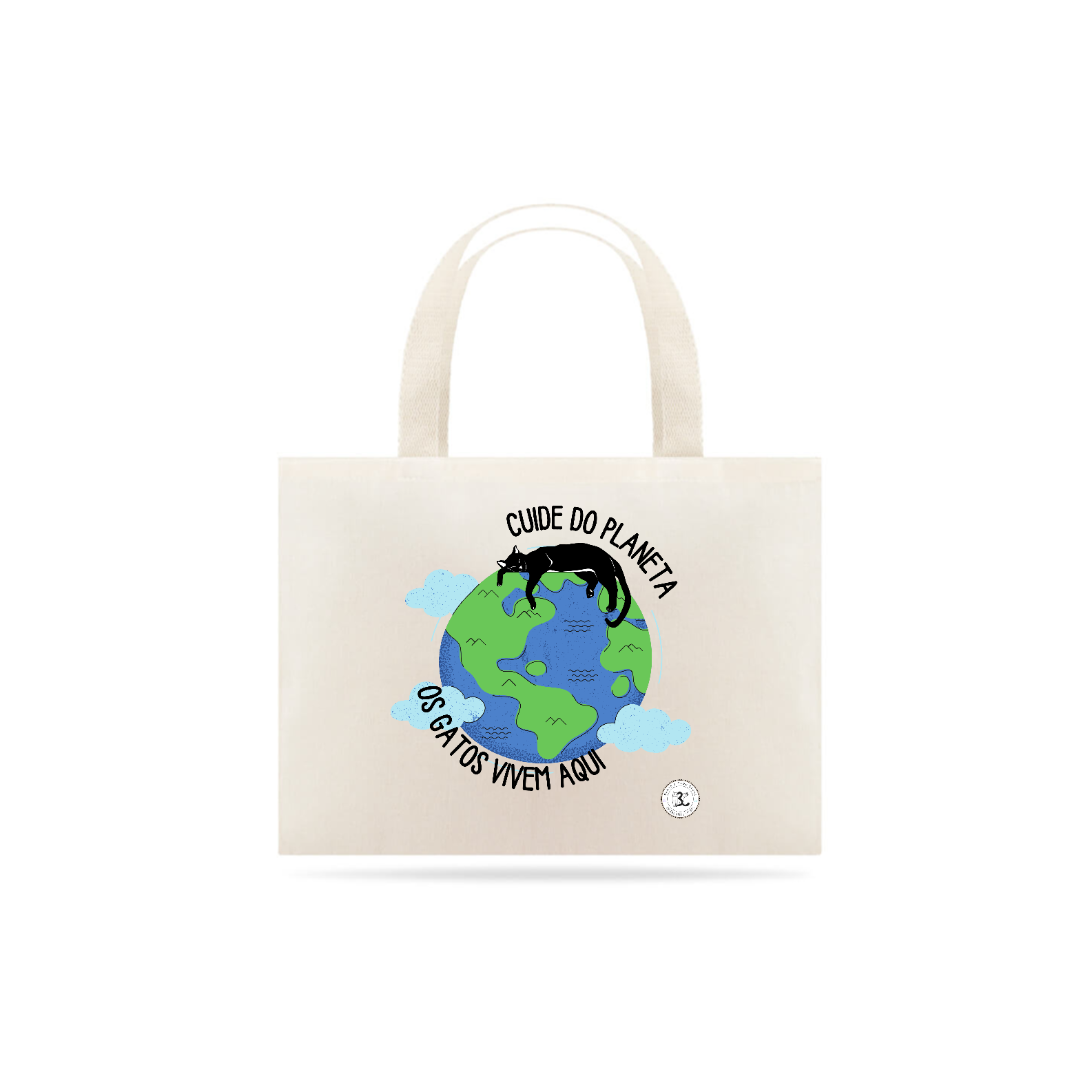 Ecobag - Cuide do Planeta, Os Gatos Vivem Aqui