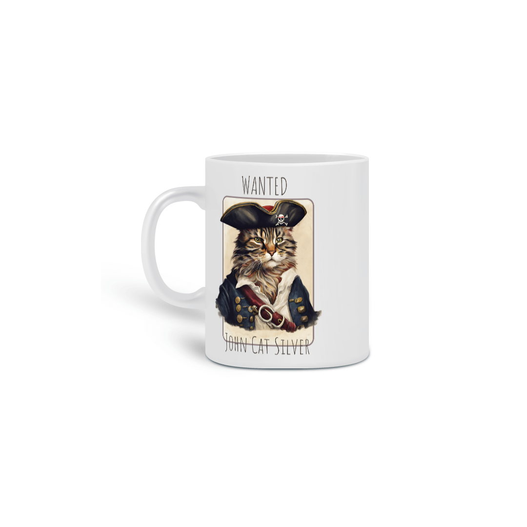 Caneca - John Cat Silver