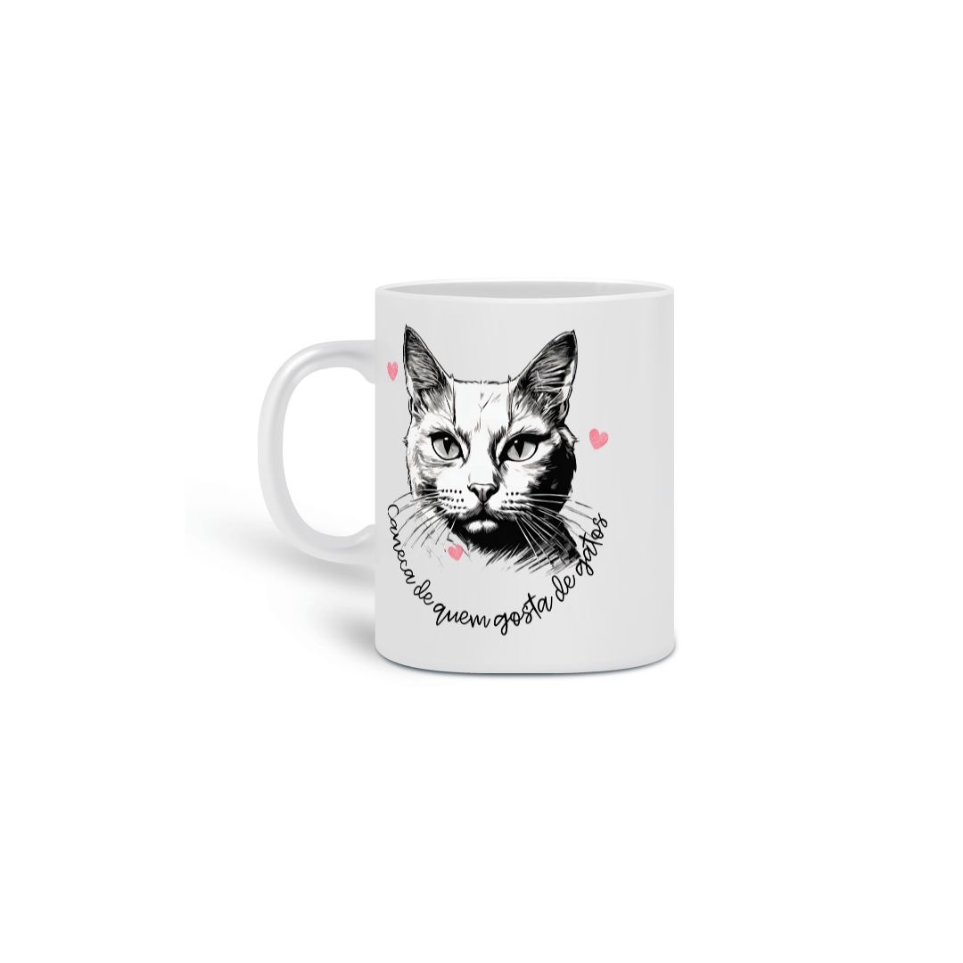 Caneca - De Quem Gosta de Gatos