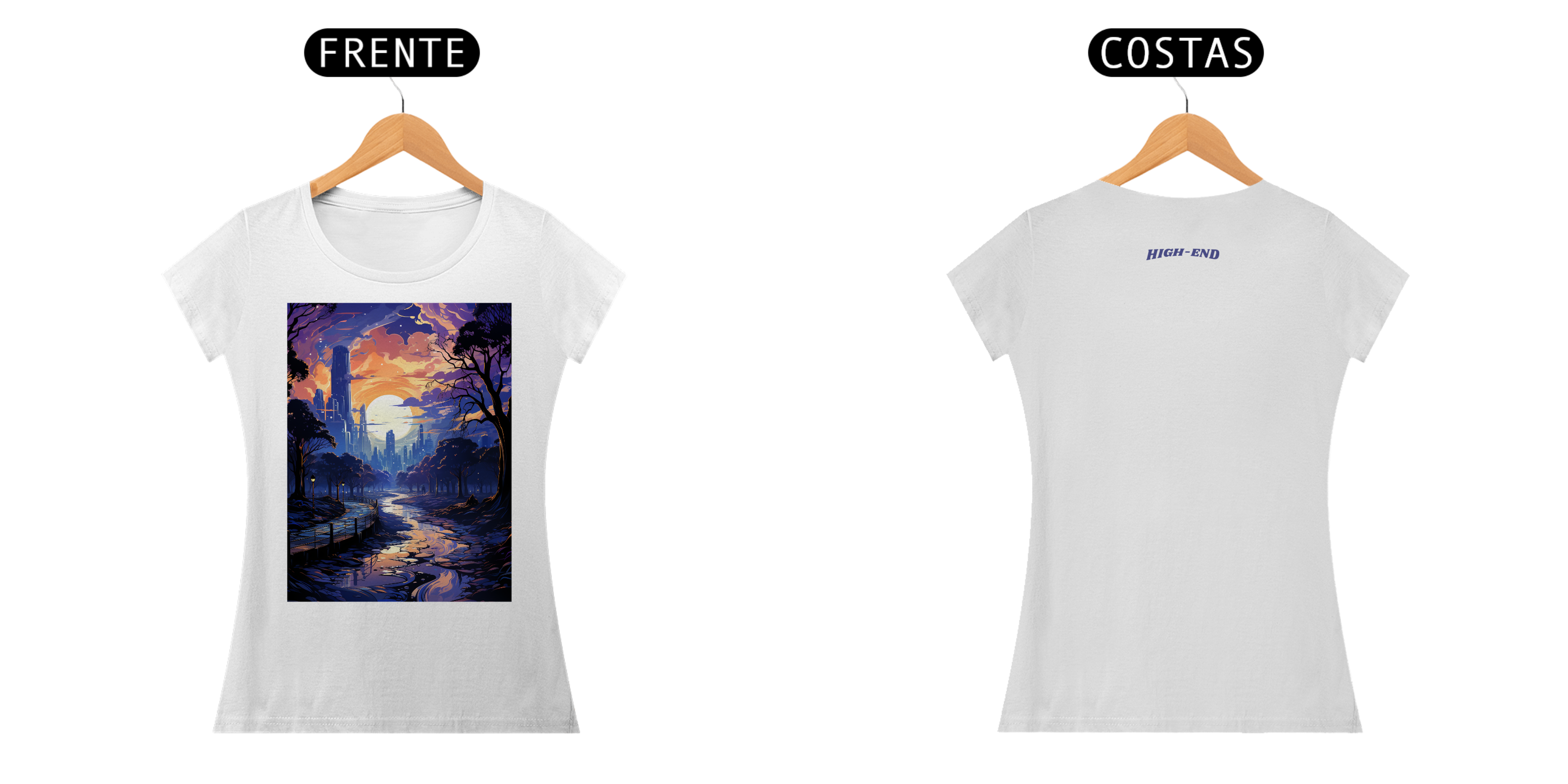 Camiseta Baby Long Classic Cinematic Dream