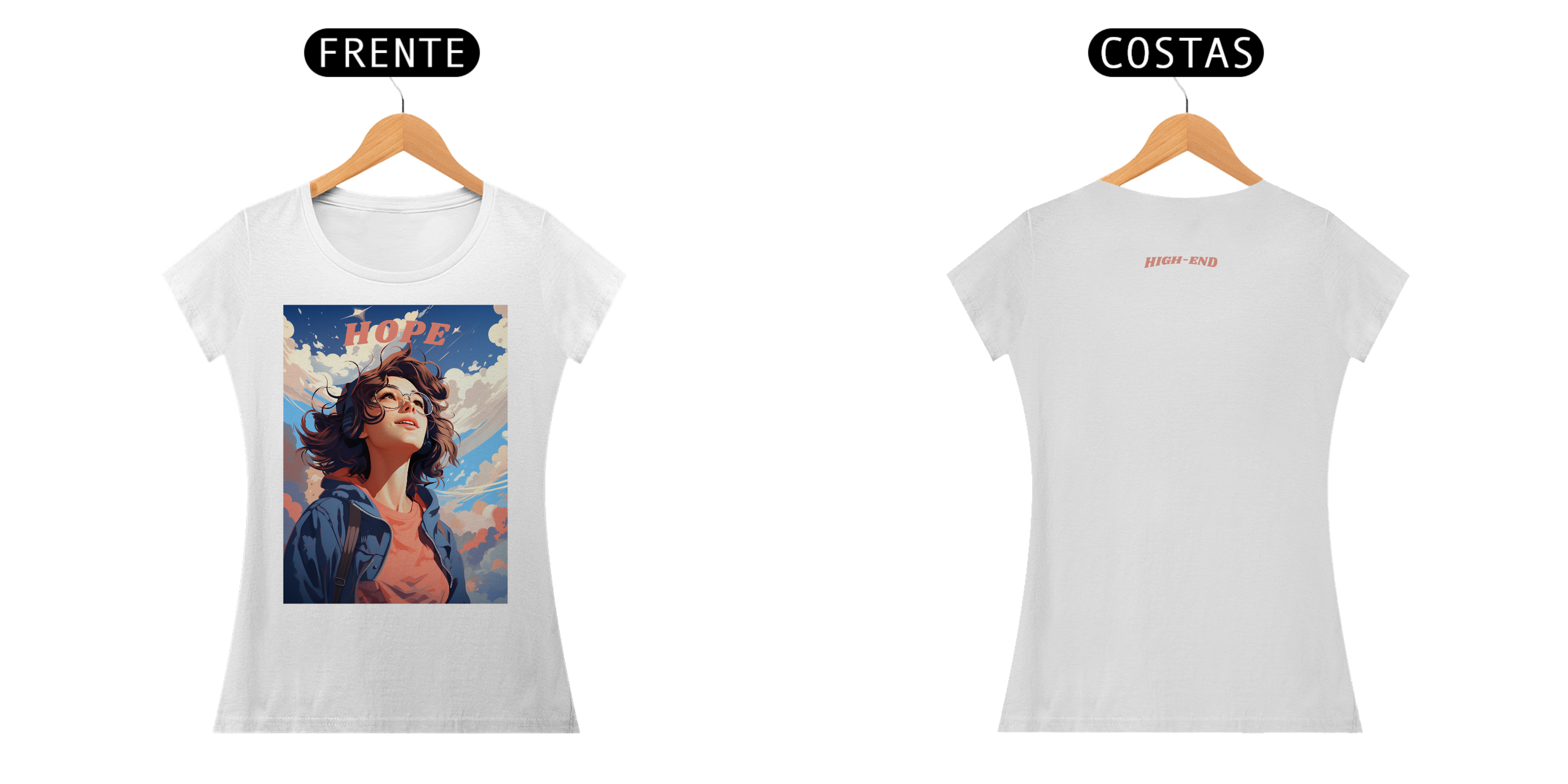 Camiseta Baby Long Quality Hope