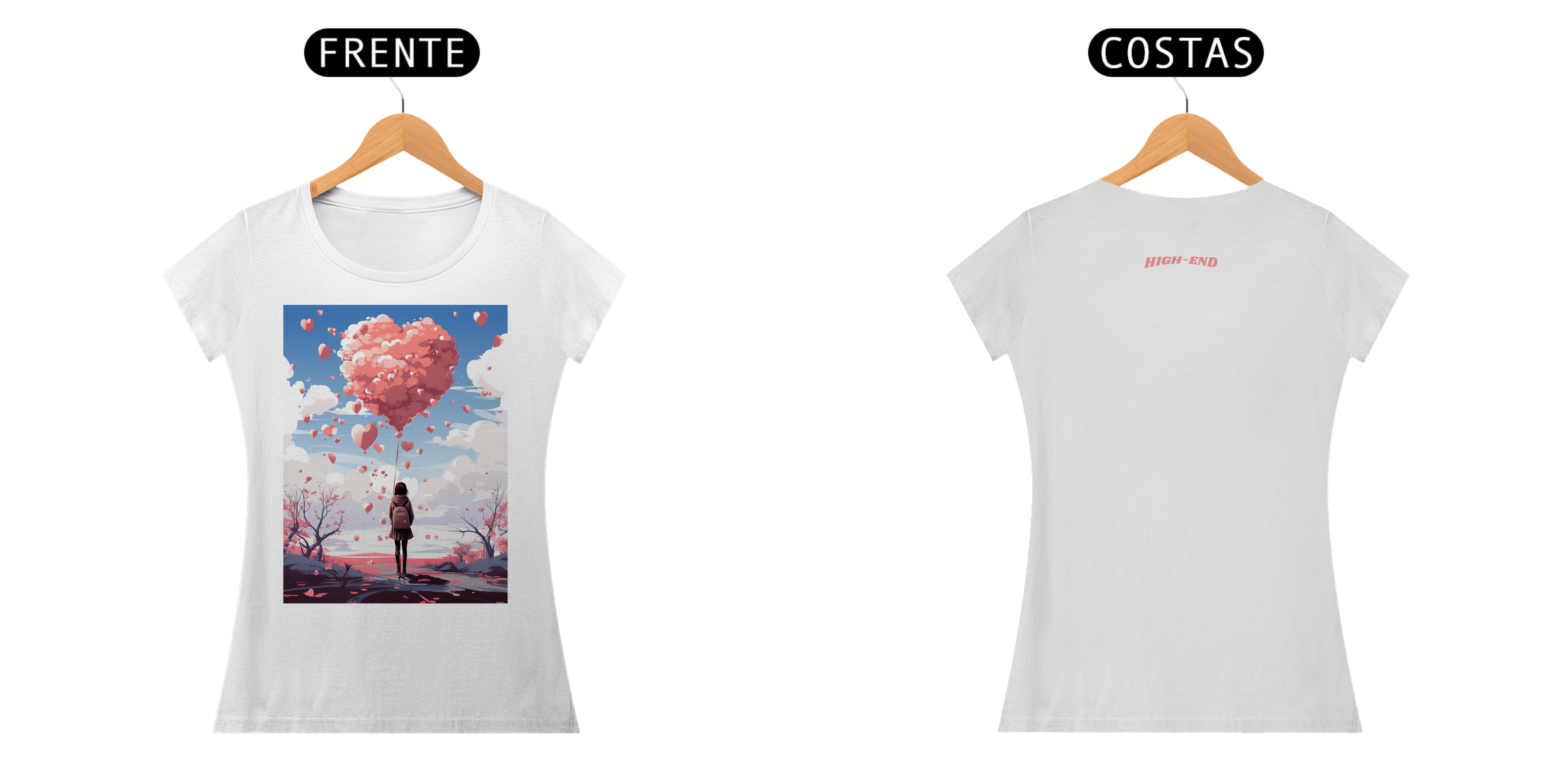 Camiseta Baby Long Quality Feelings