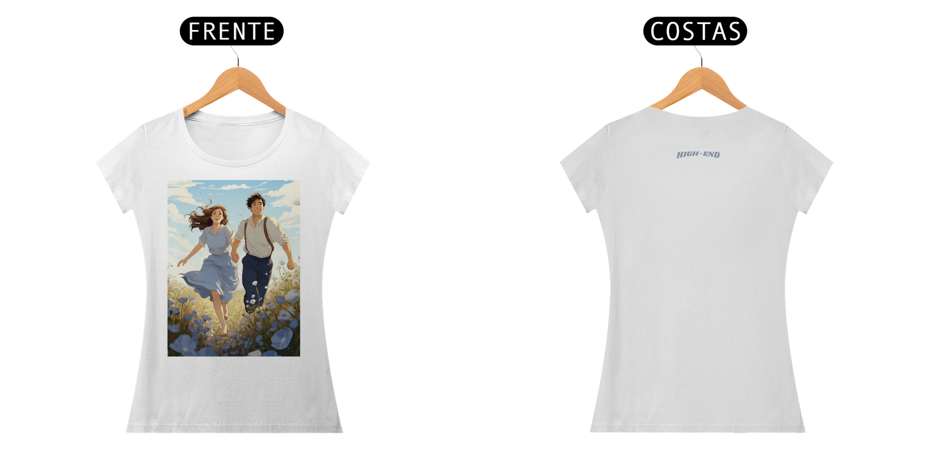 Camiseta Baby Long Quality Simple Love