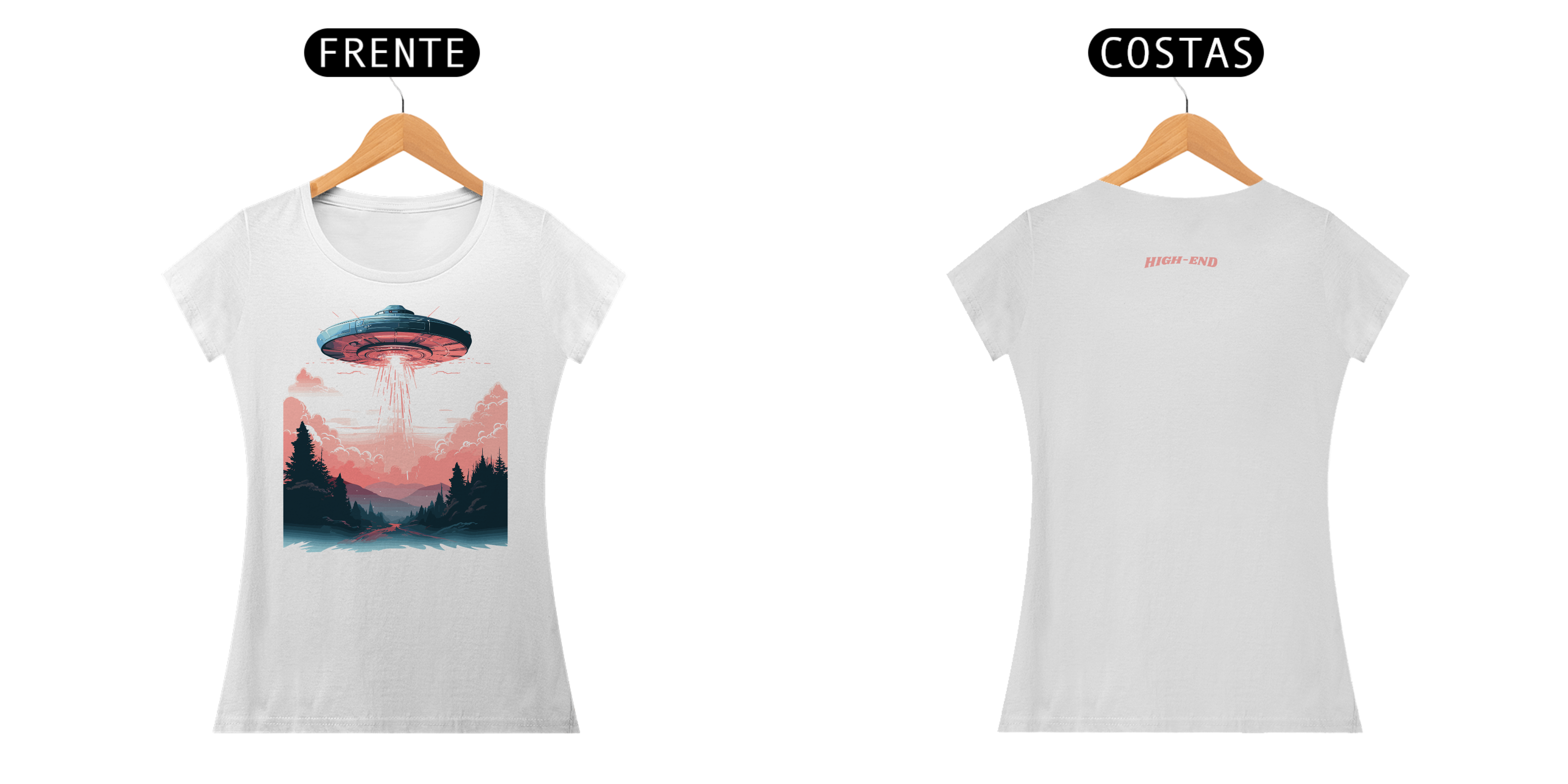 Camiseta Baby Long Quality Look At The Sky