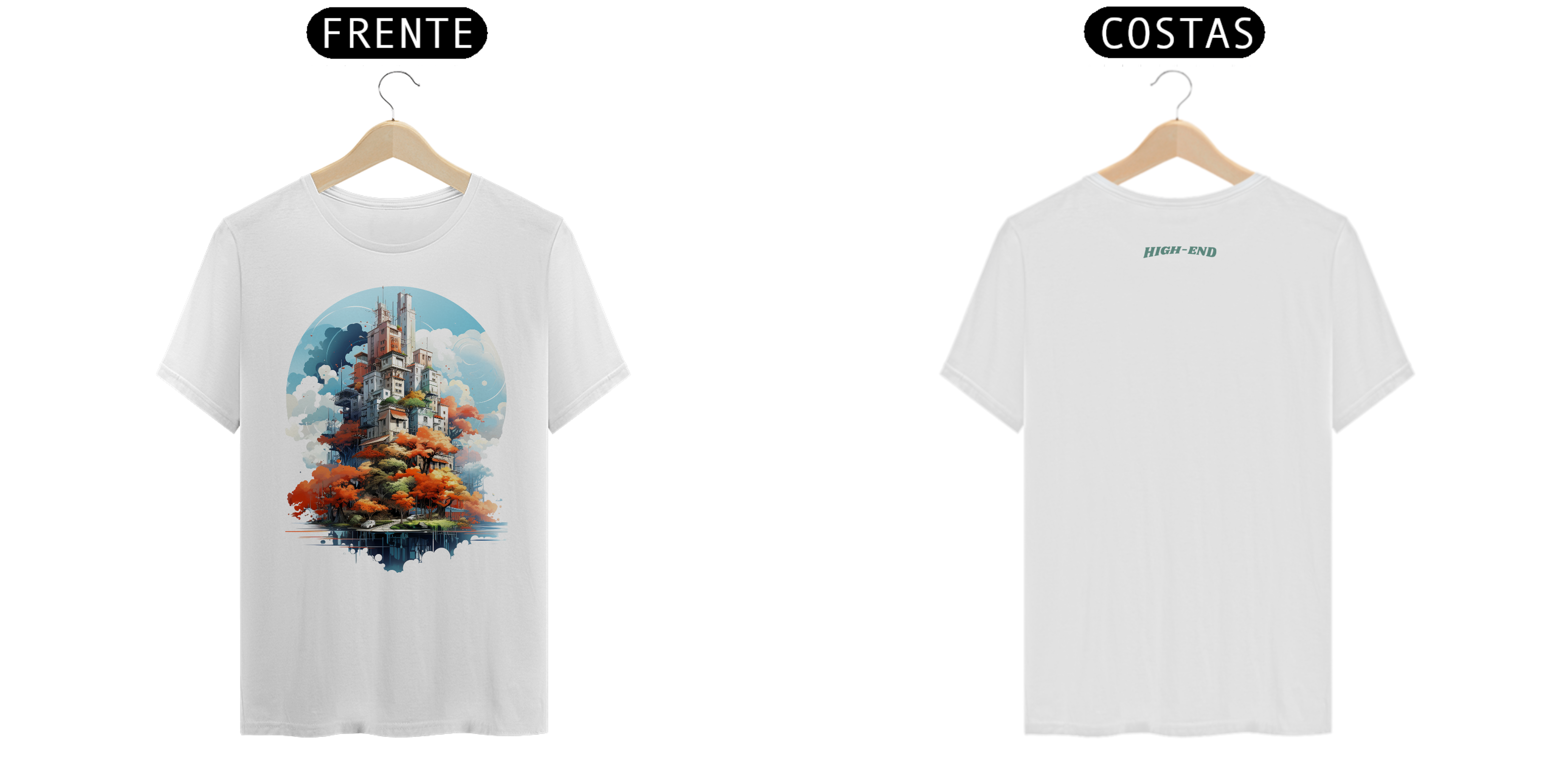 Camiseta Classic Vertical City