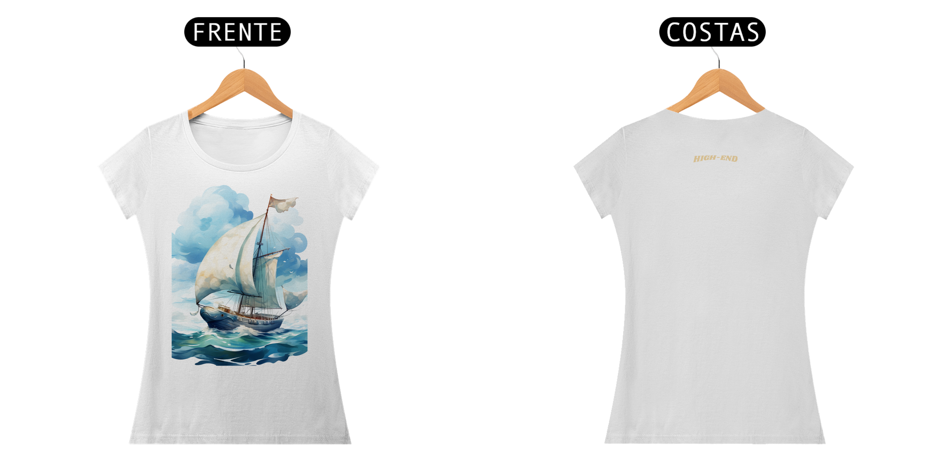 Camiseta Baby Long Quality New Horizons