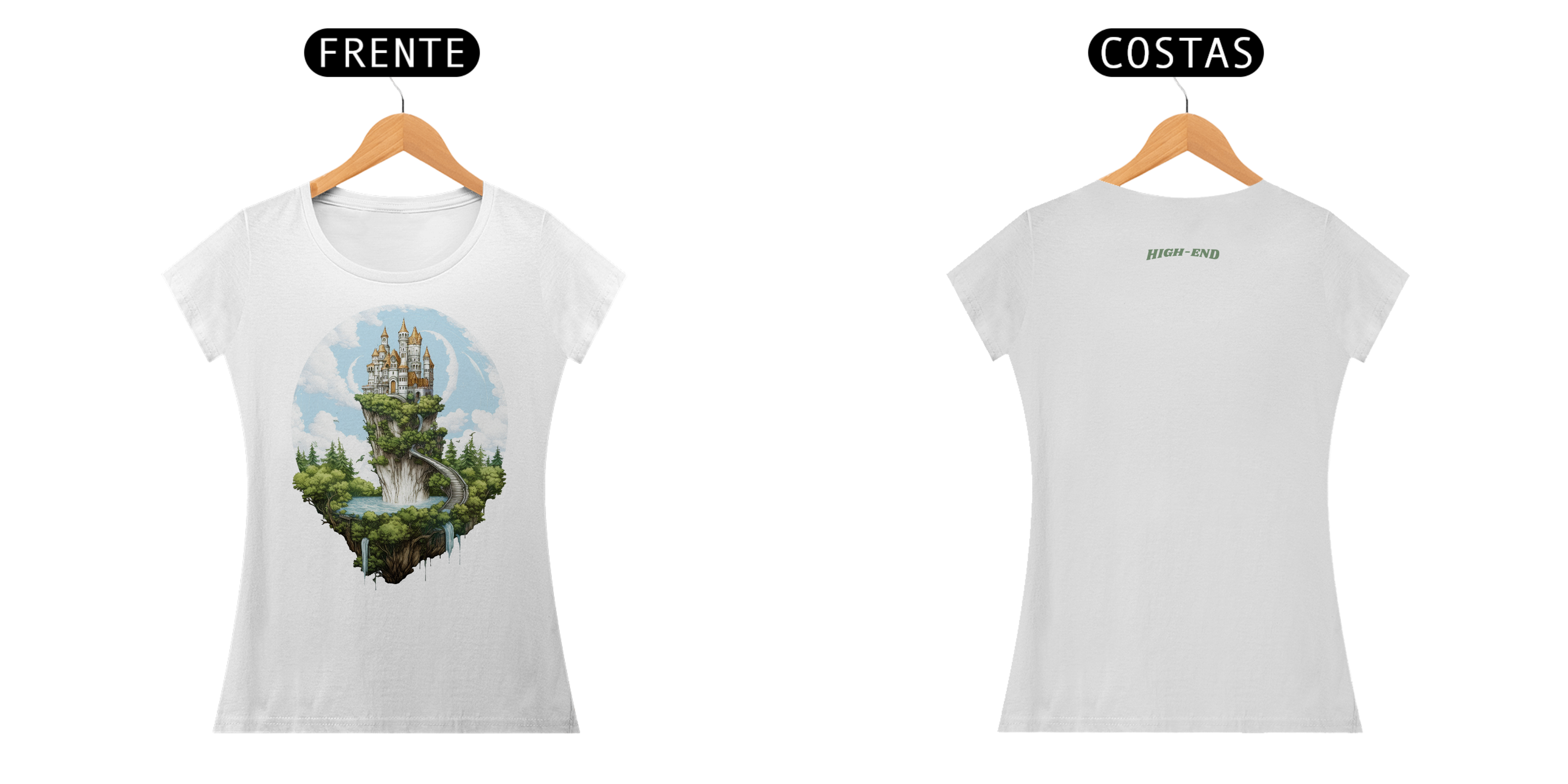 Camiseta Baby Long Classic Lonely Kingdom