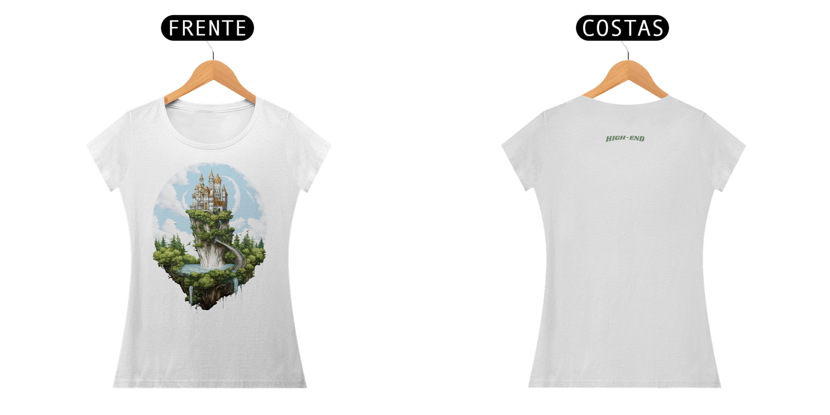 Camiseta Baby Long Quality Lonely Kingdom