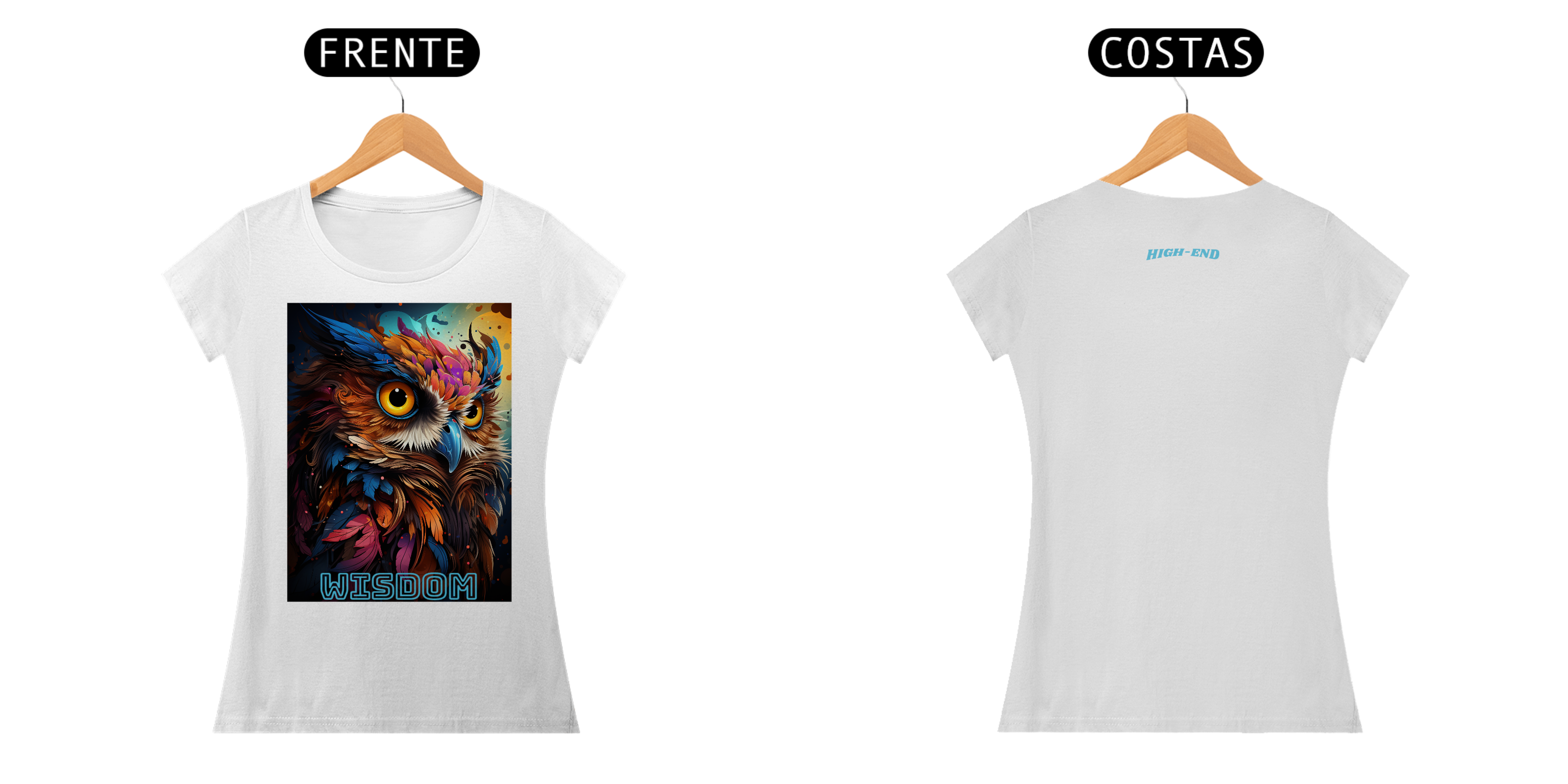 Camiseta Baby Long Classic Wisdom