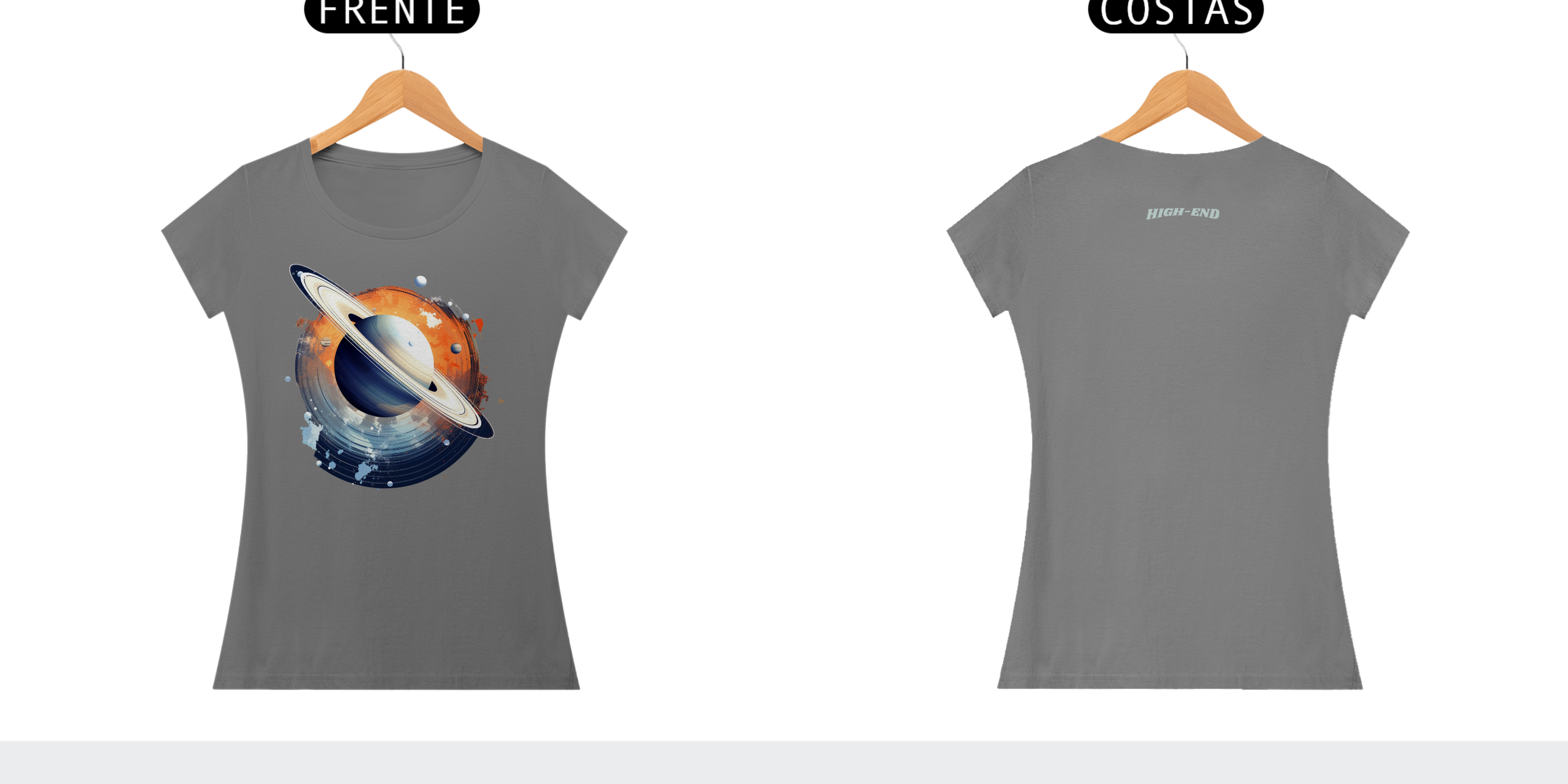 Camisa Estonada Baby Long Saturn