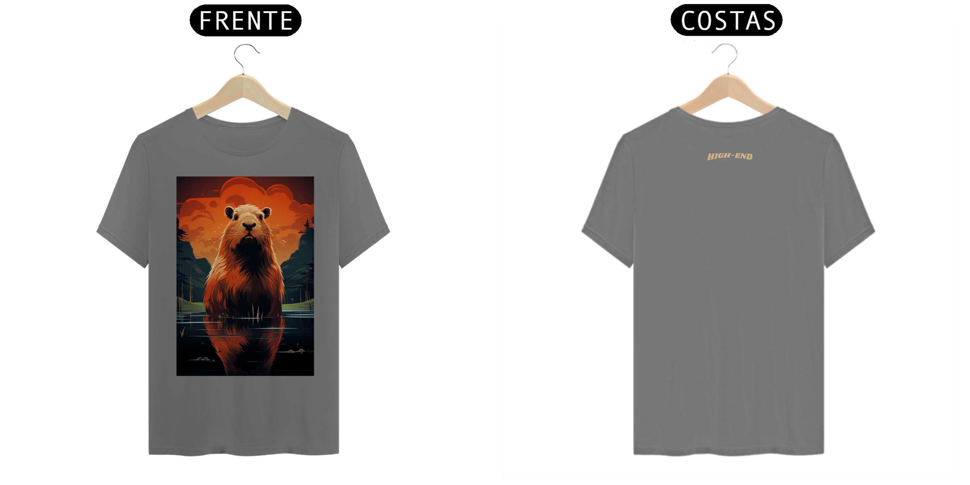 Camiseta Estonada Postura Calma