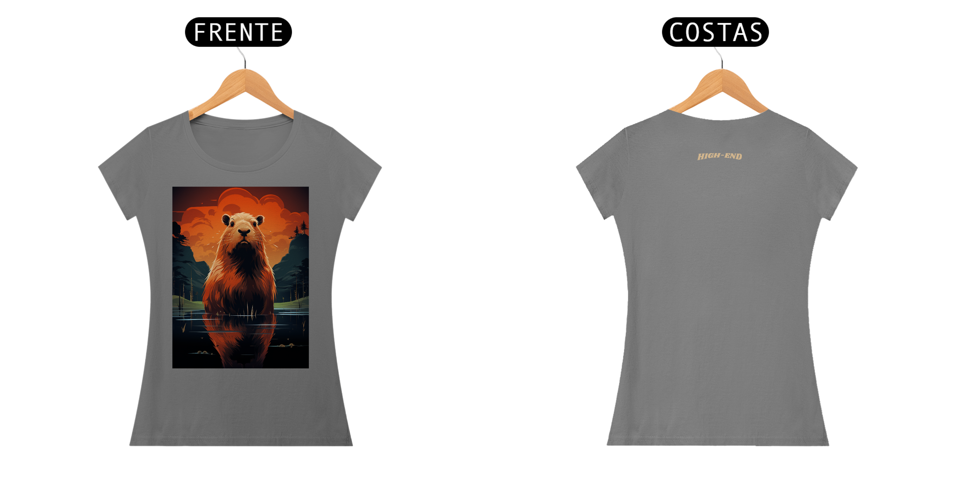 Camiseta Estonada Baby Long Postura Calma