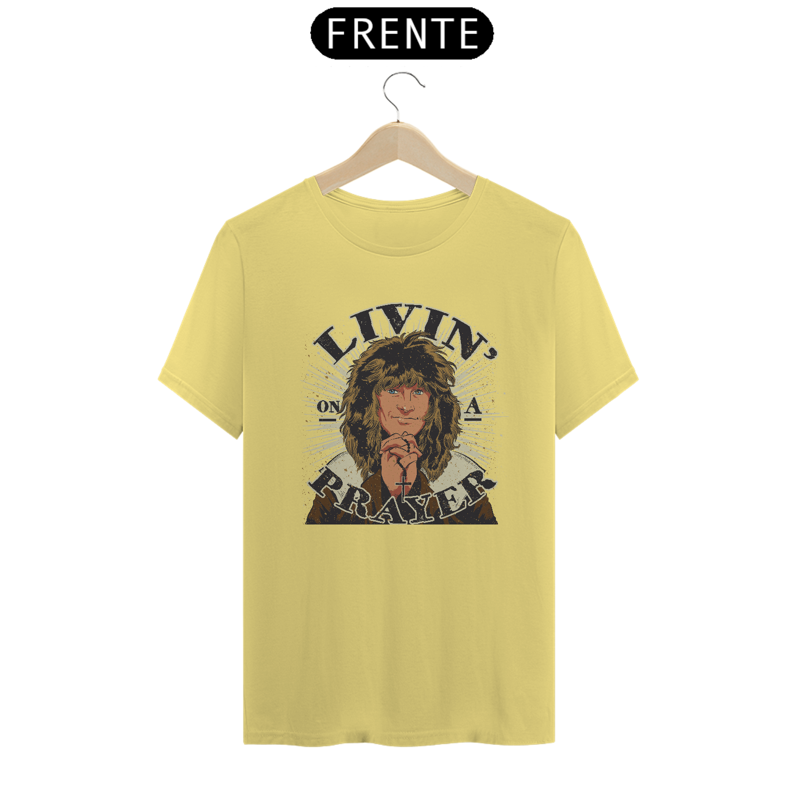  T-SHIRT BON JOVI – LIVIN’ ON A PRAYER EST.