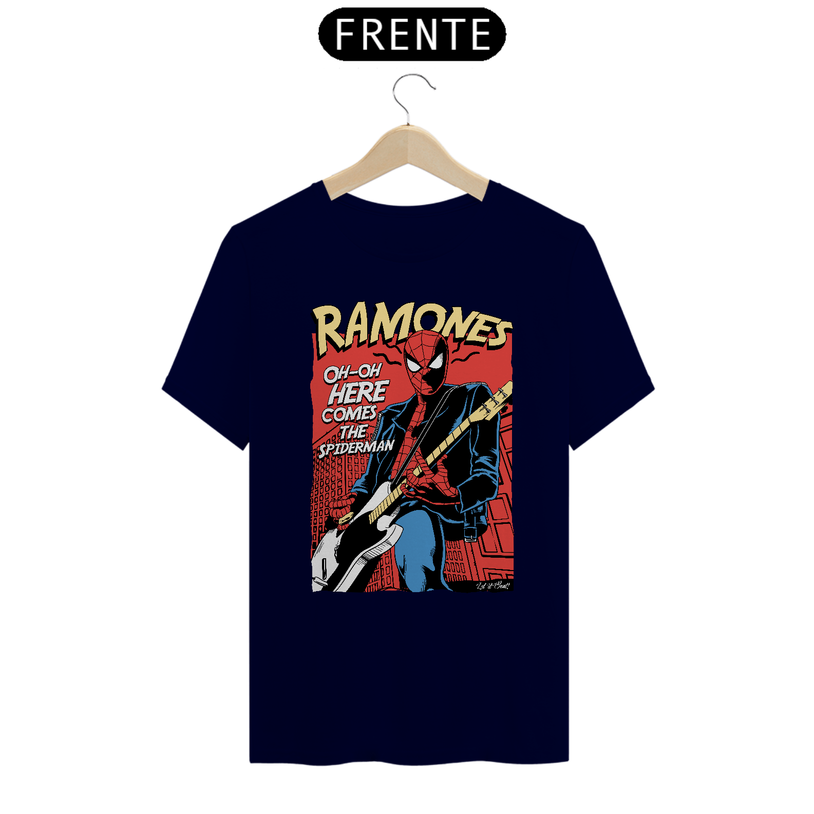 T-SHIRT RAMONES – HOMEM ARANHA QUALITY