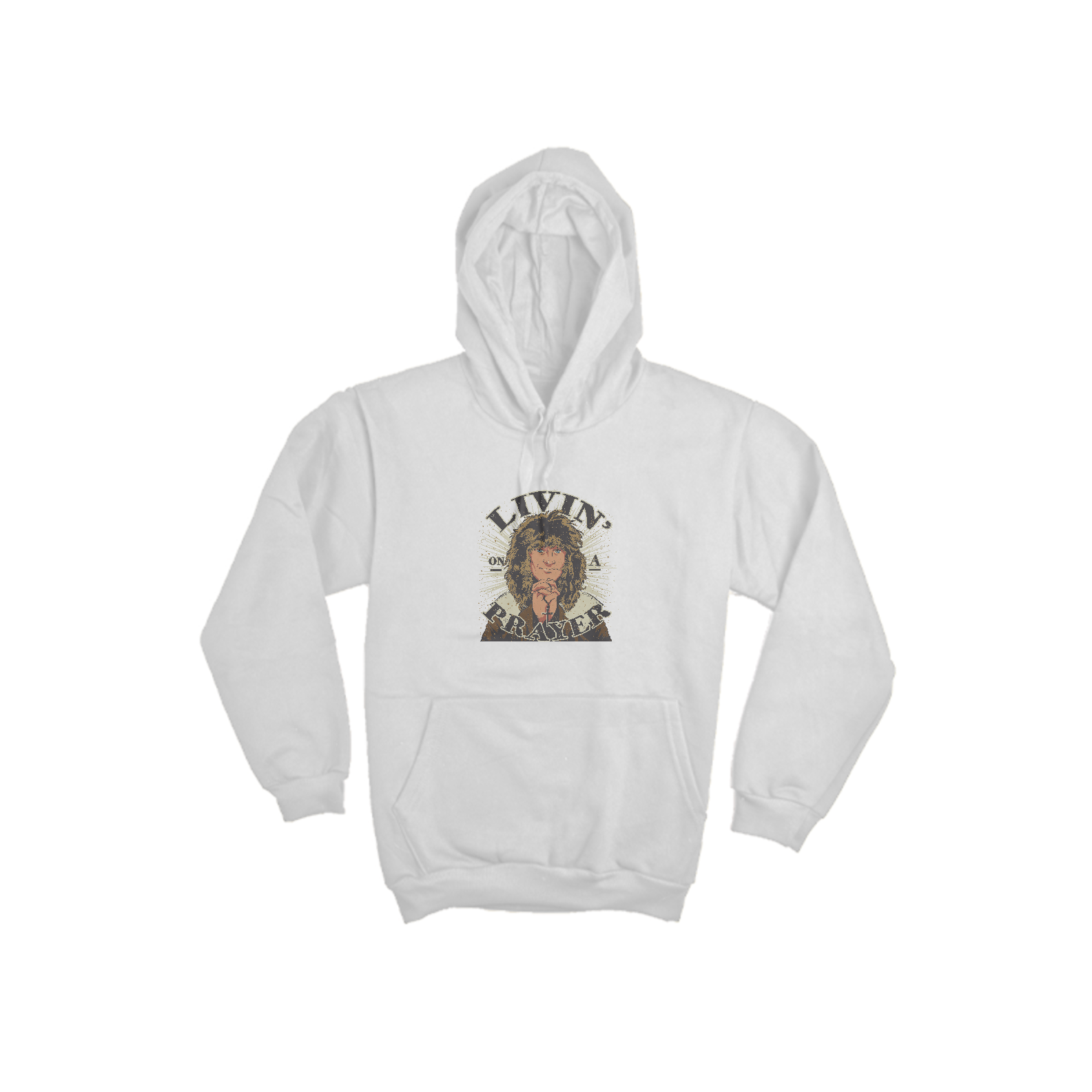   MOLETON CANGURU -  BON JOVI – LIVIN’ ON A PRAYER 