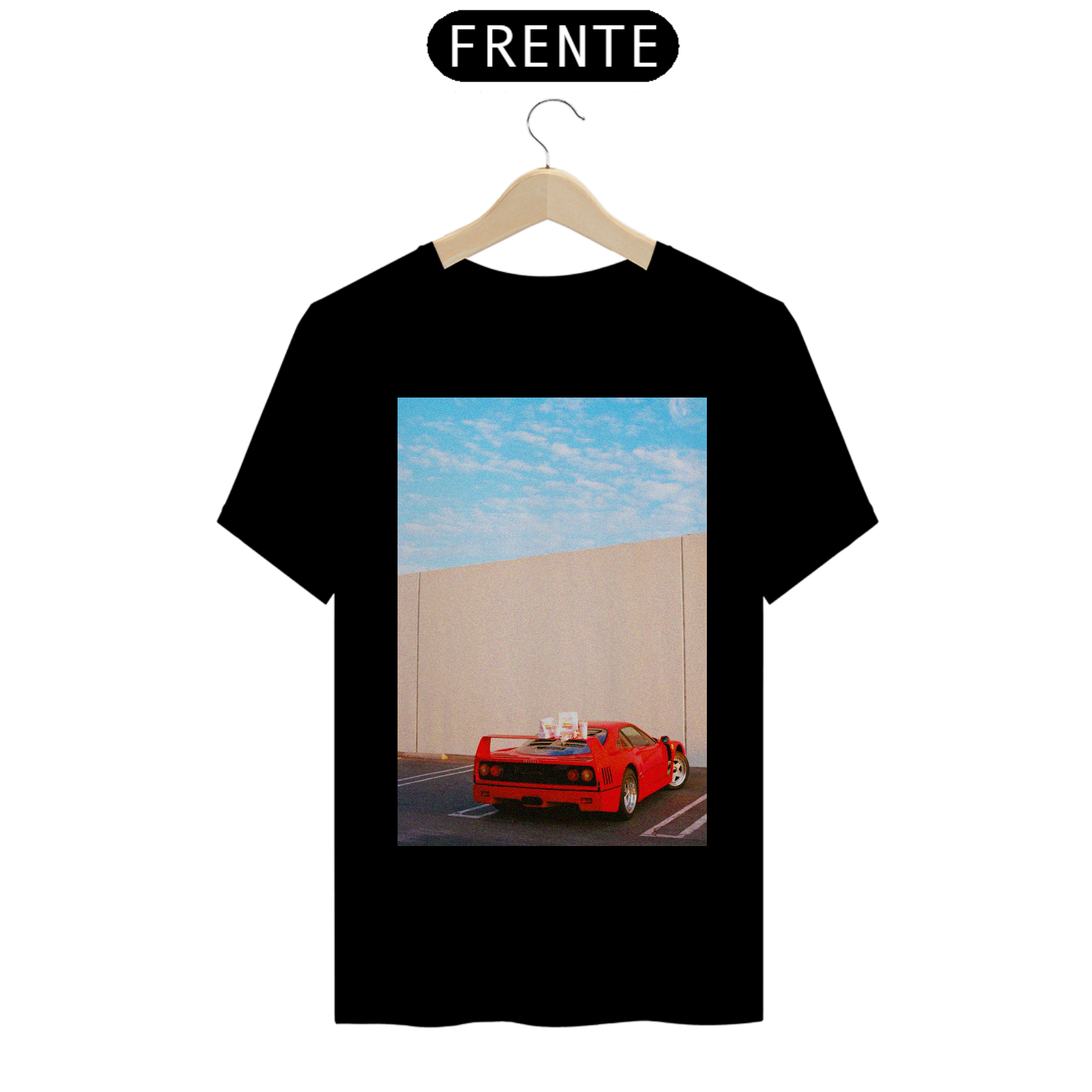 camiseta Ferrari F40 copos