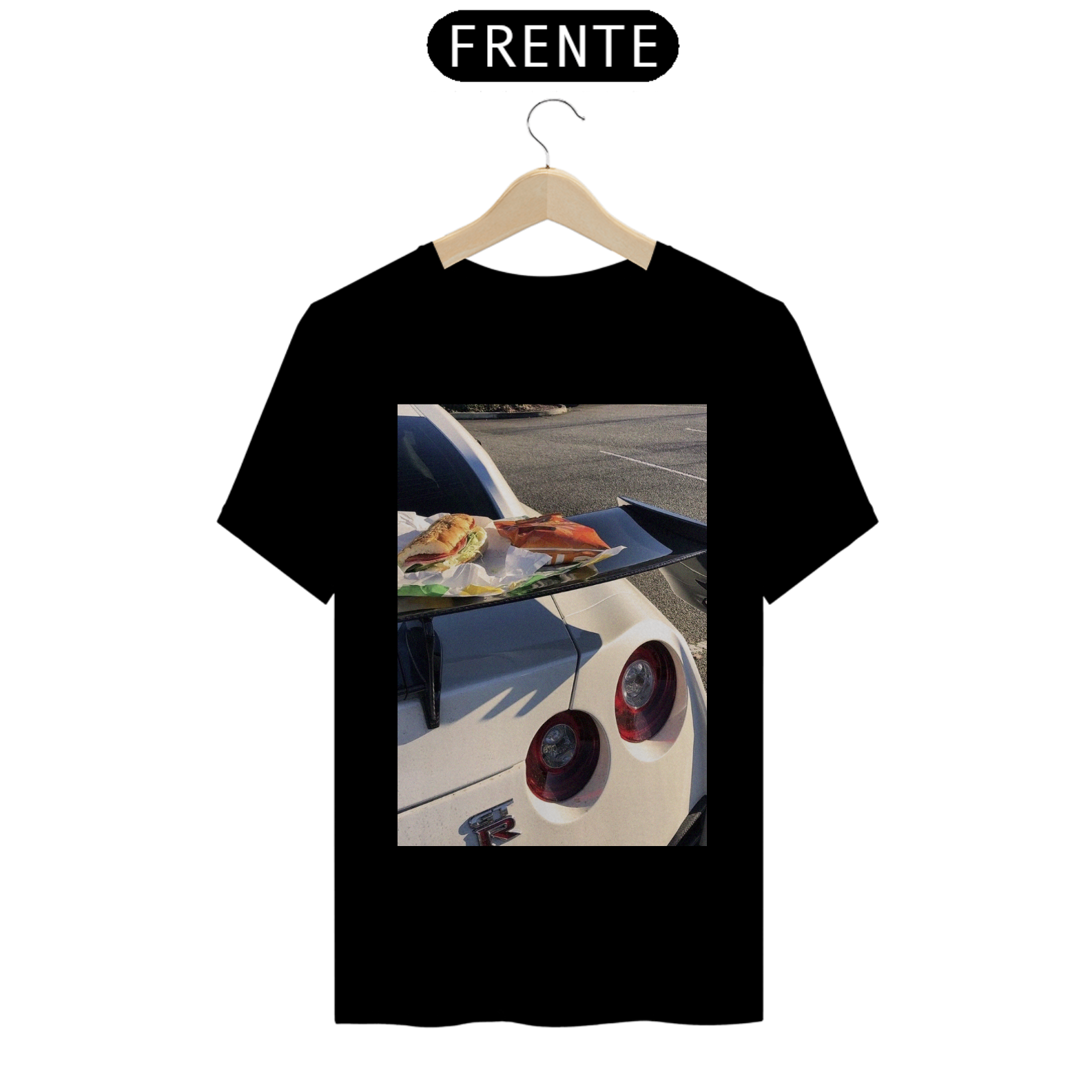 Camiseta Nissan GTR lanches