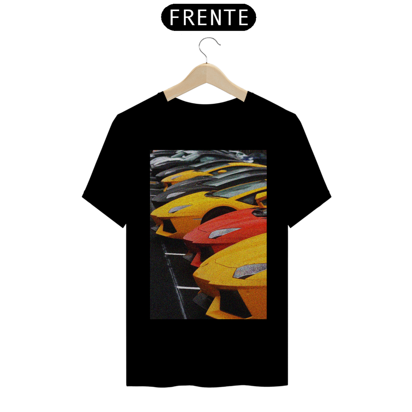 Camiseta Lamborghini Aventador cores