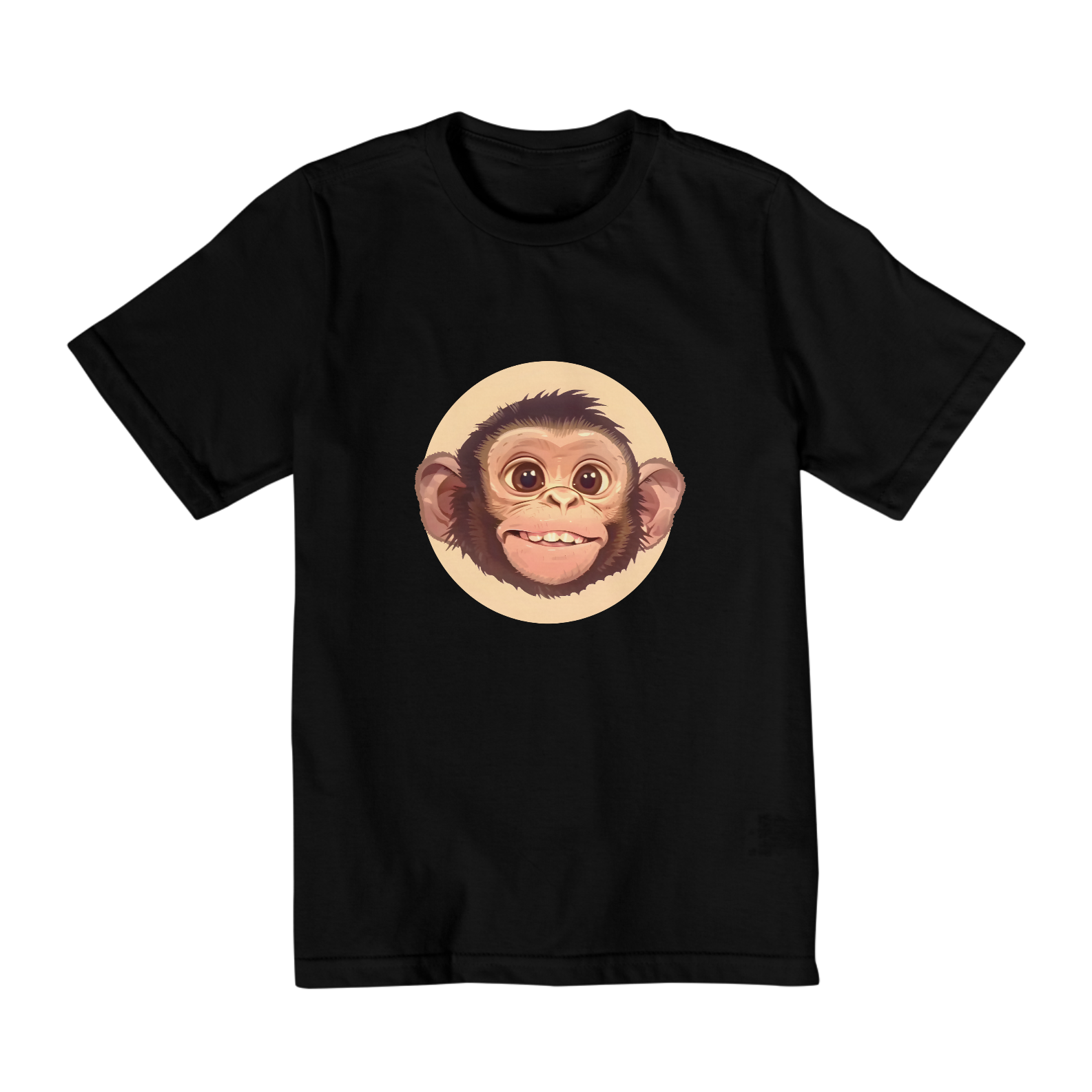 Camiseta infantil ( 2 a 8 ) Macaquinho Zippy