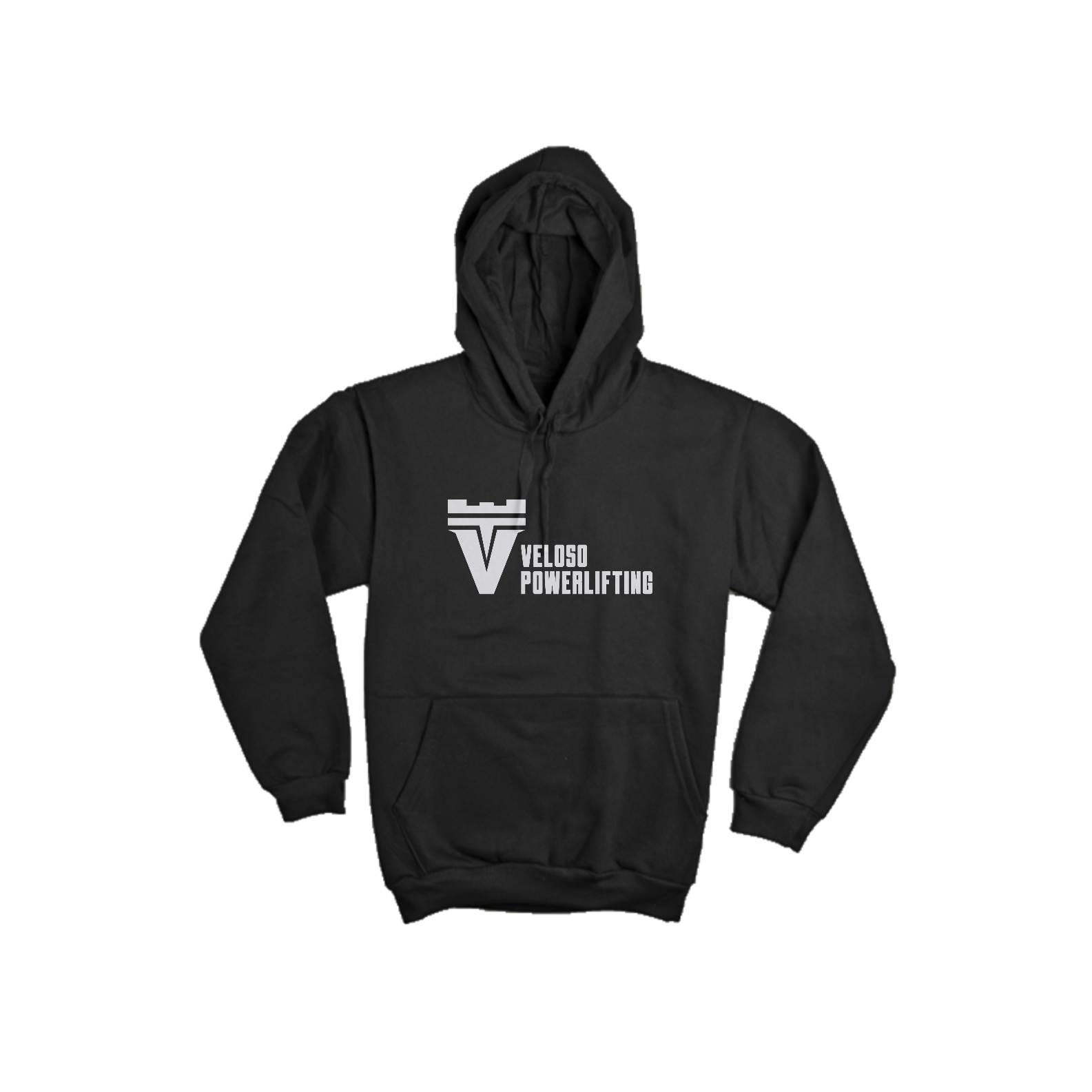 MOLETOM VELOSO POWERLIFTING - PRETO