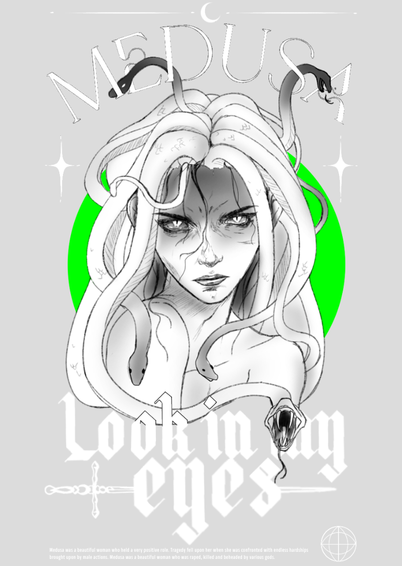 Medusa Eyes Poster