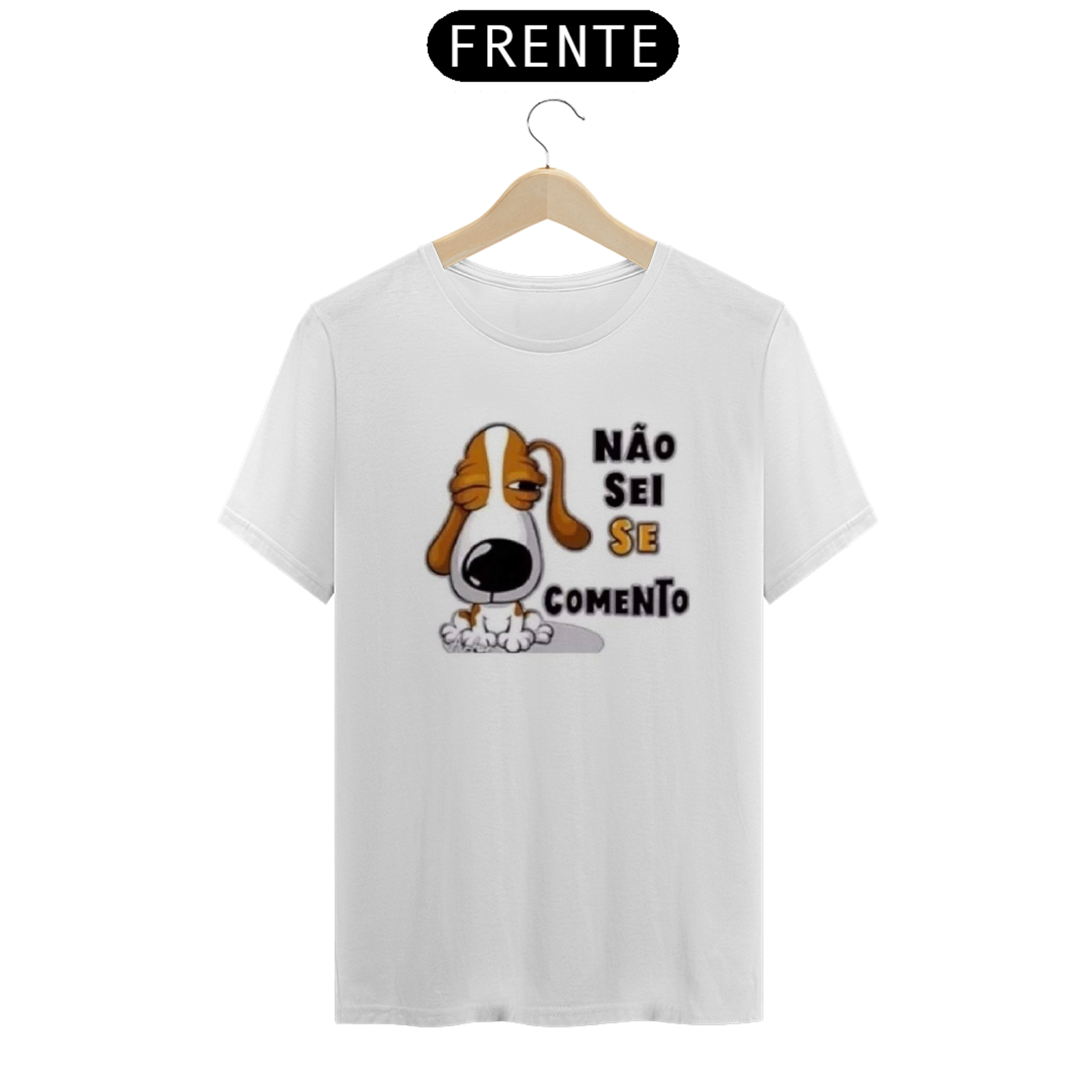 Nome do produto: Camiseta Não Sei Se Comento