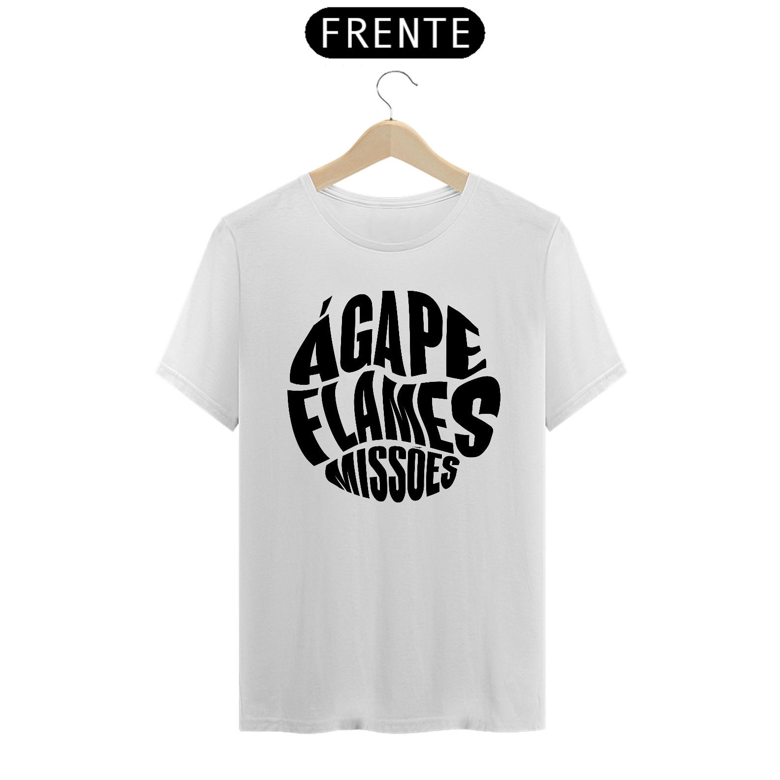 Camiseta Ágape Flames Missões Global