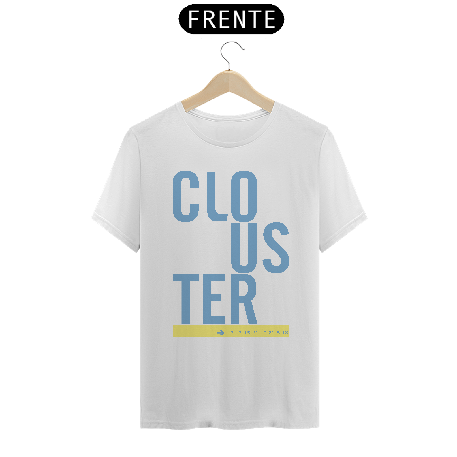 Camiseta CLOUSTER Tipo Code 31215a Masculino