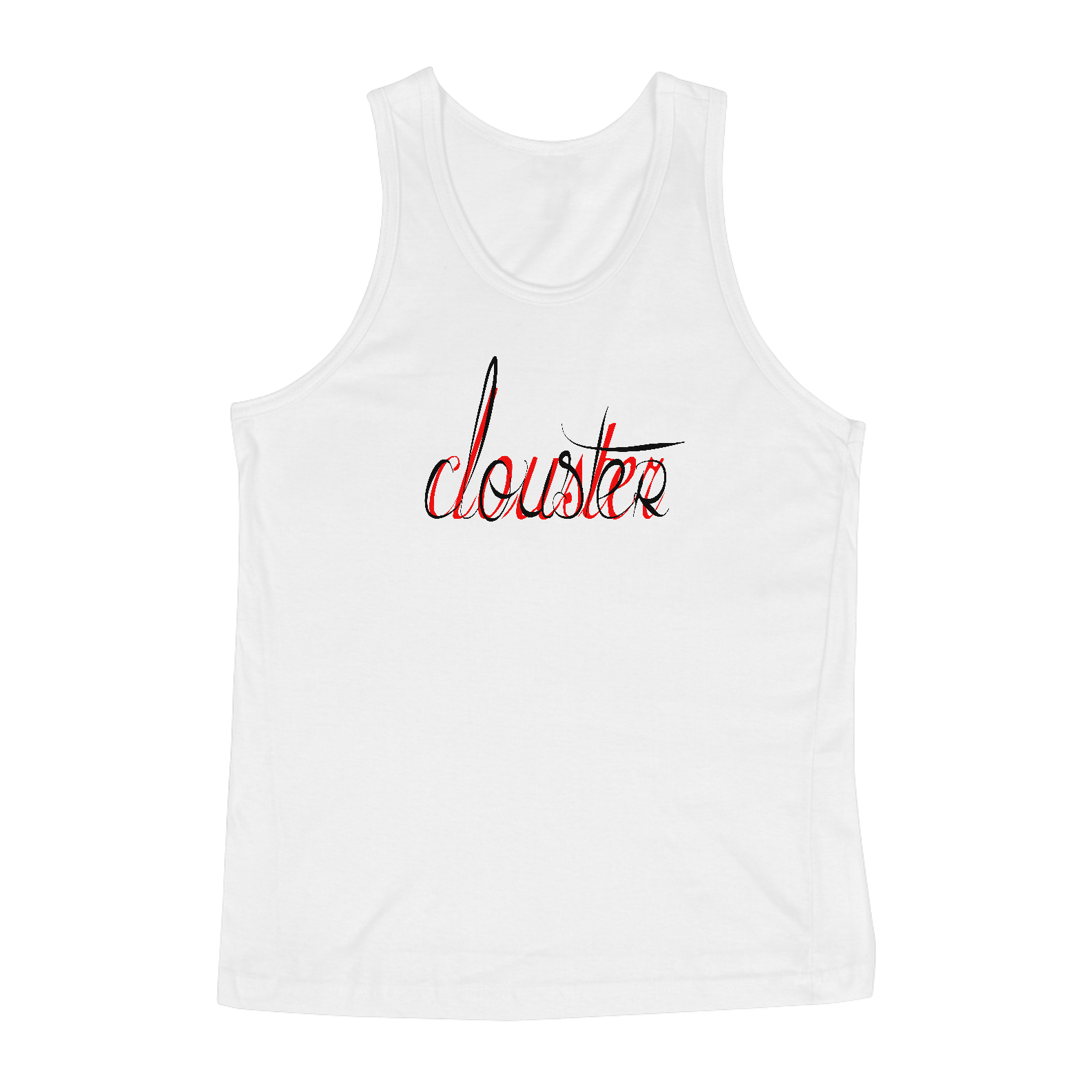 Camiseta Regata CLOUSTER Vermelho Masculino