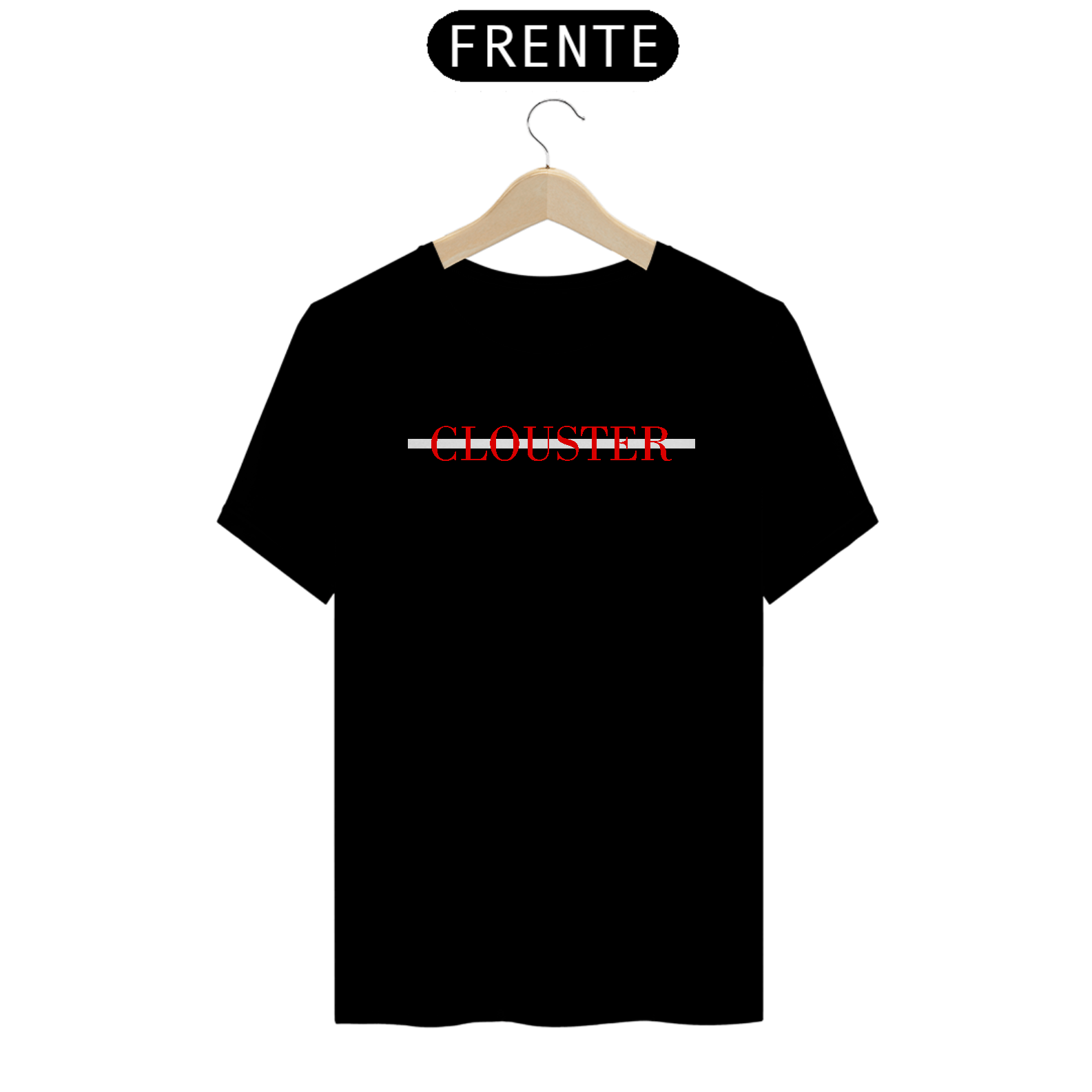 Camiseta CLOUSTER Faixa Branca A Masculino