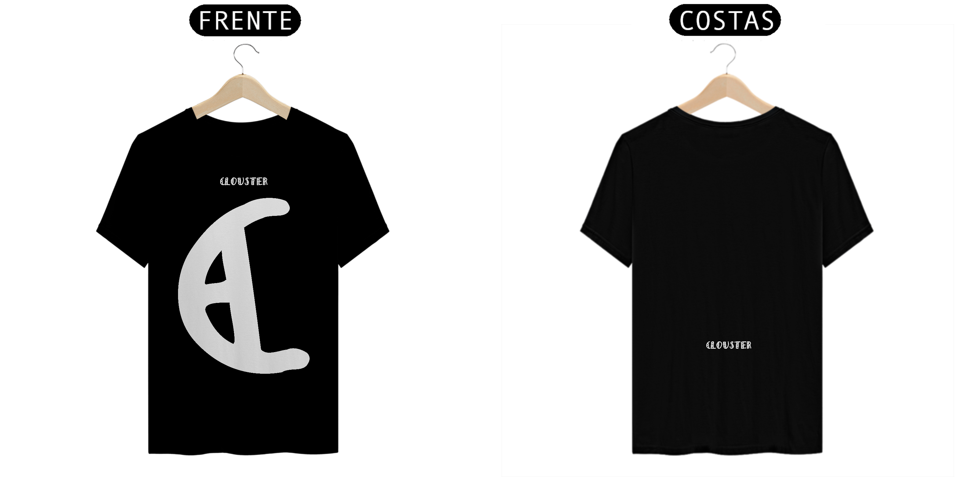 CAMISETA CLOUSTER C-12m masculino