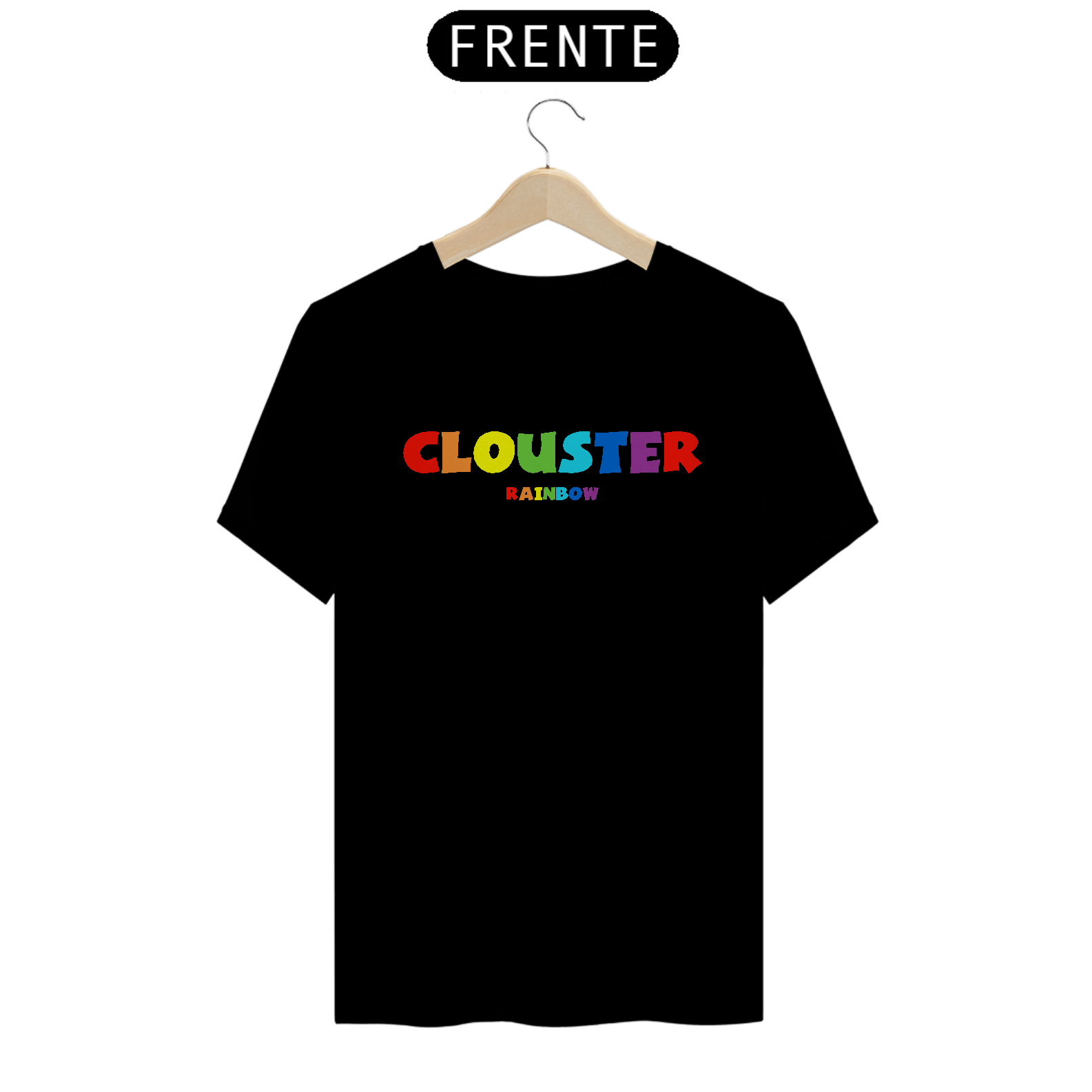 Camiseta CLOUSTER Arco Íris C-07c Masculino