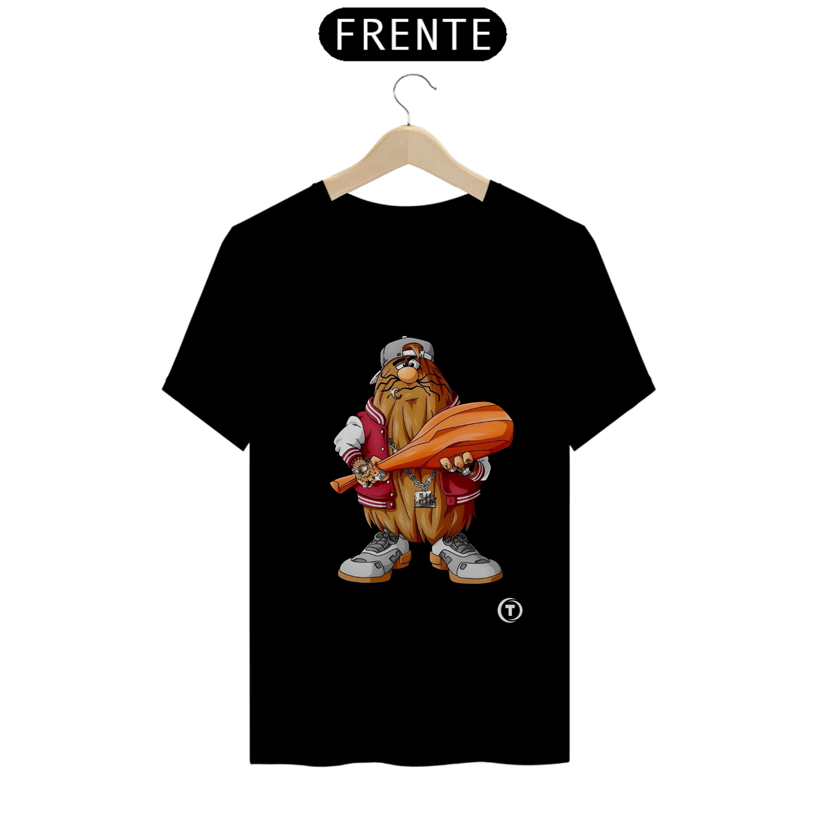 T-Shirt Captain Caveman style