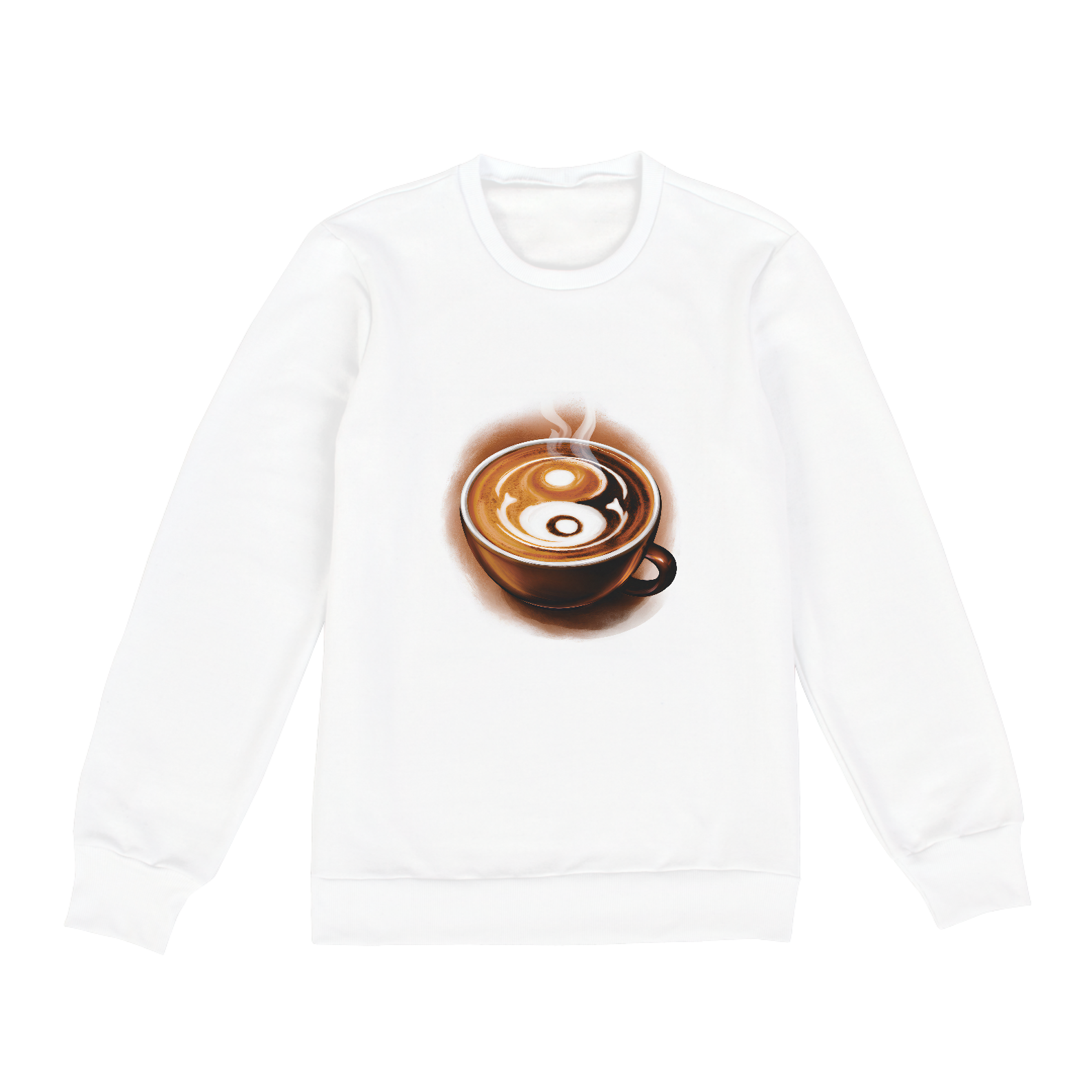 Moletom Blusão Café Yin Yang