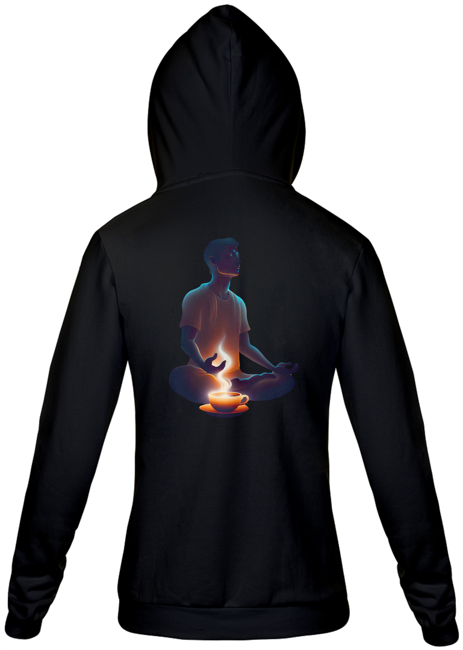 Moletom Zíper Café e Meditação