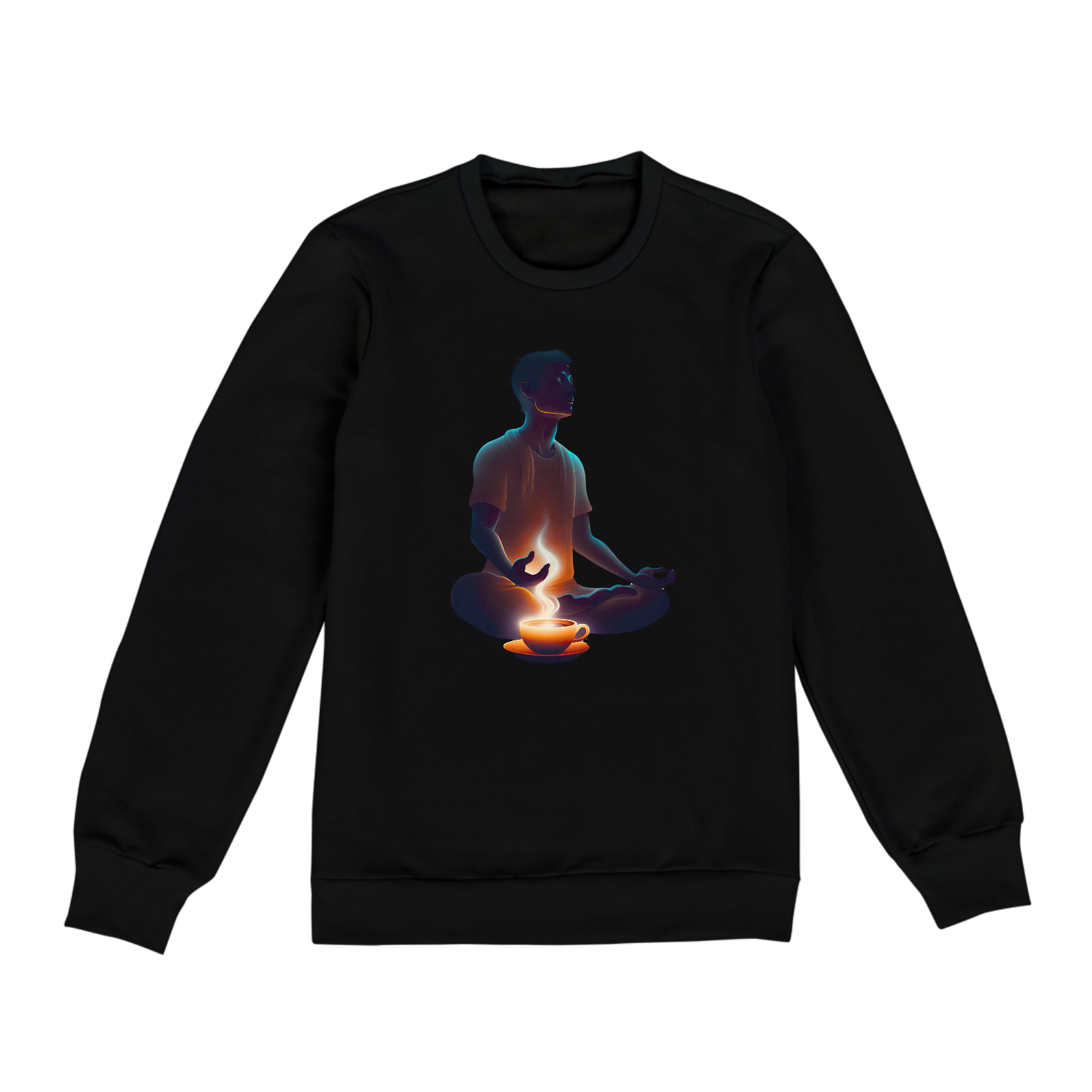 Moletom Blusão Meditação e Café