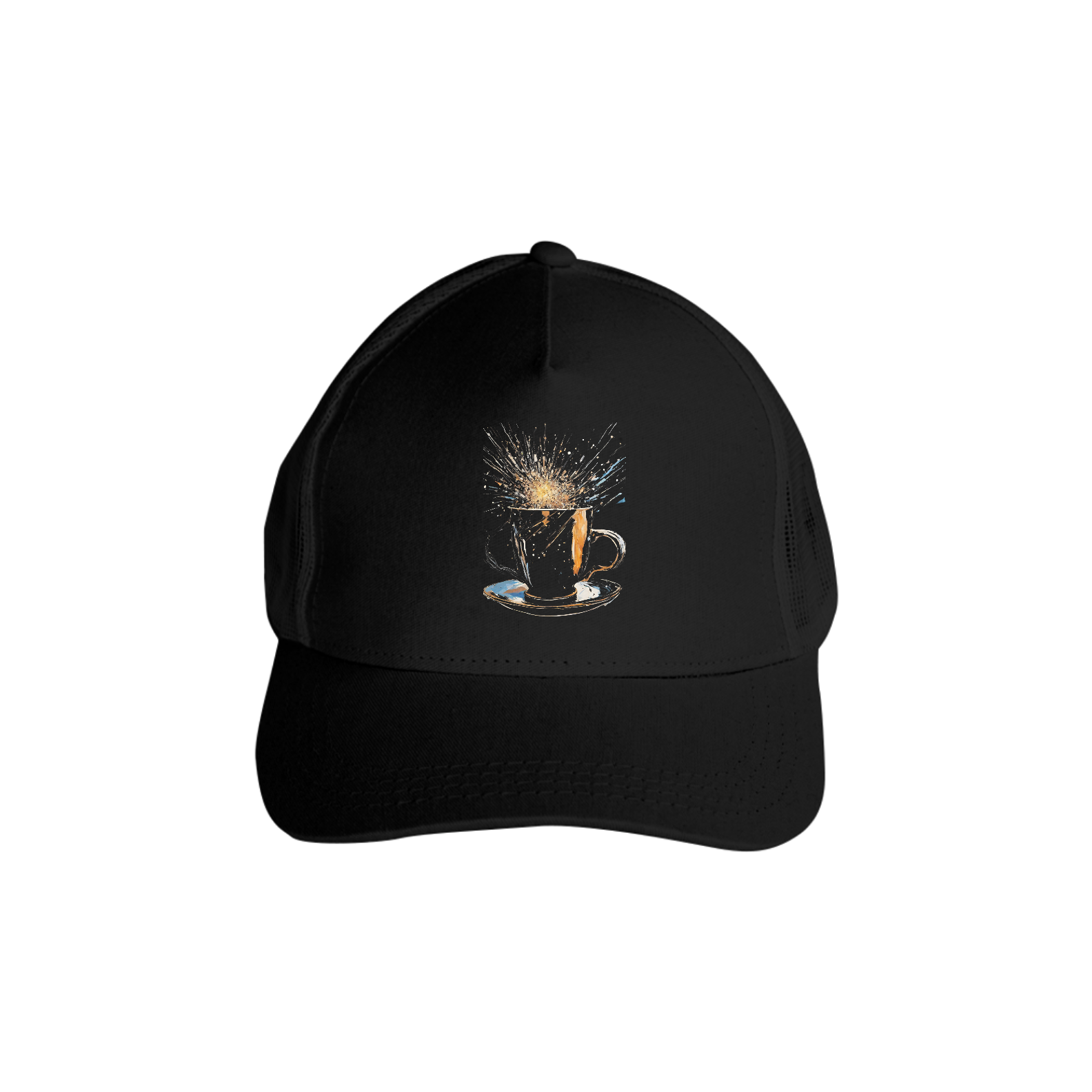 Boné Trucker Coffee Fireworks