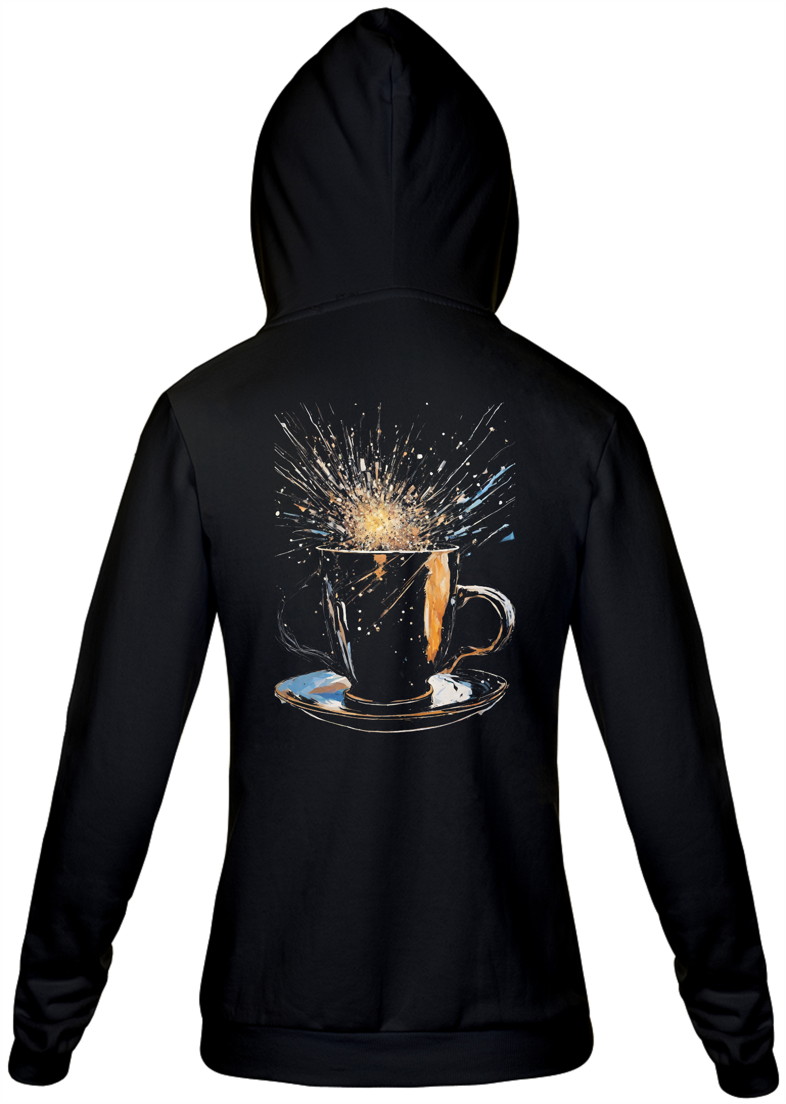 Moletom Zíper Coffee Fireworks