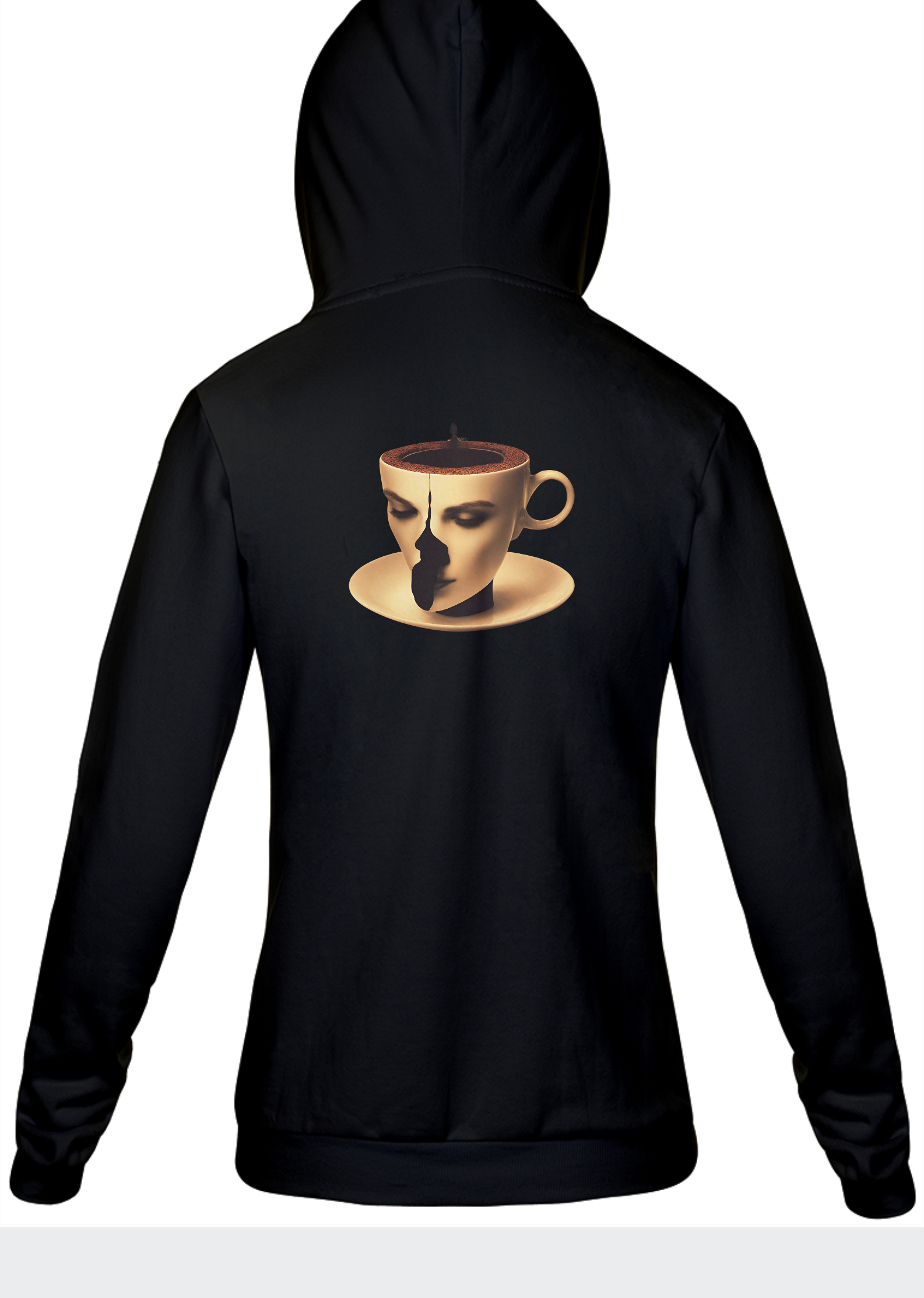 Moletom Zíper Café para Curar