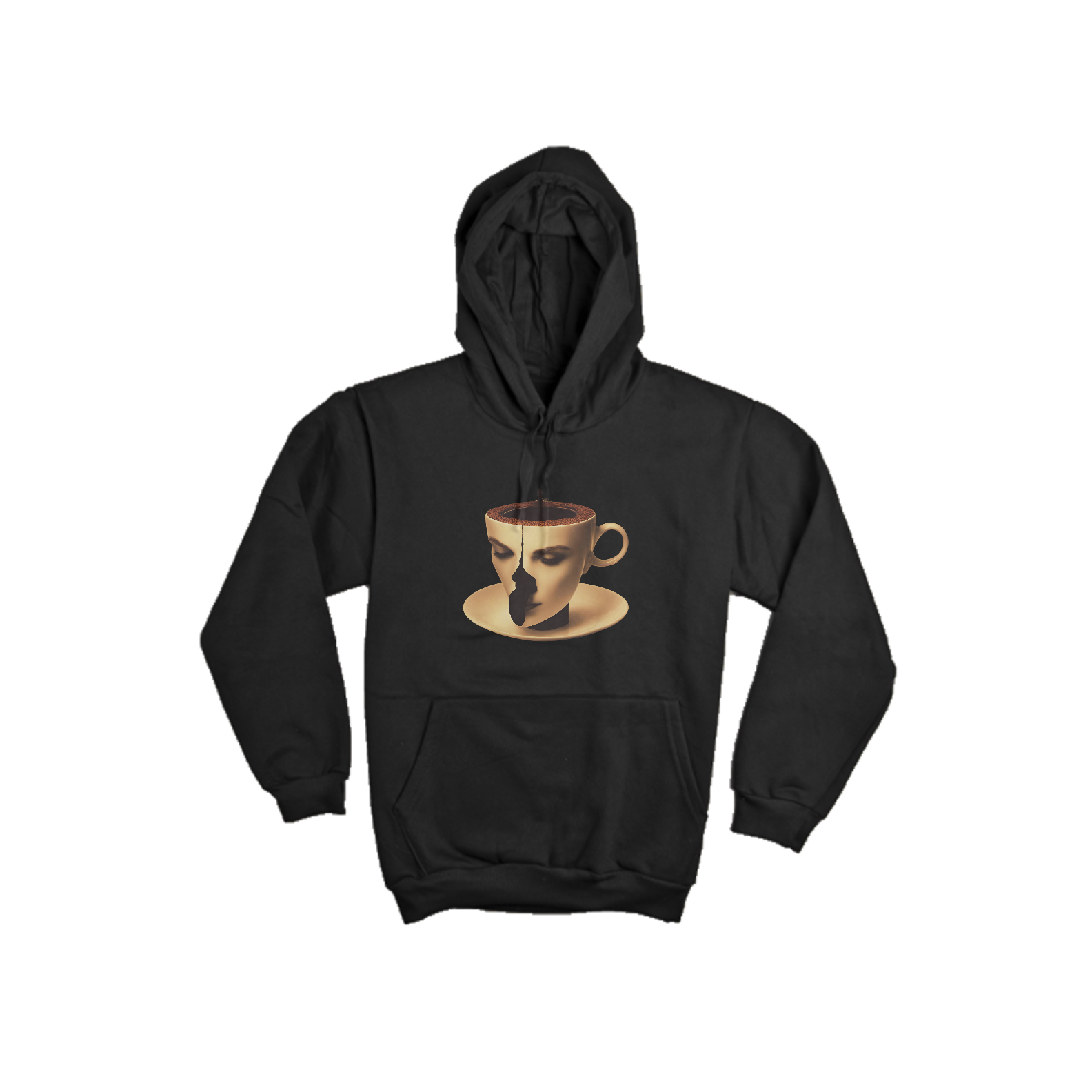 Moletom Canguru Café para Curar