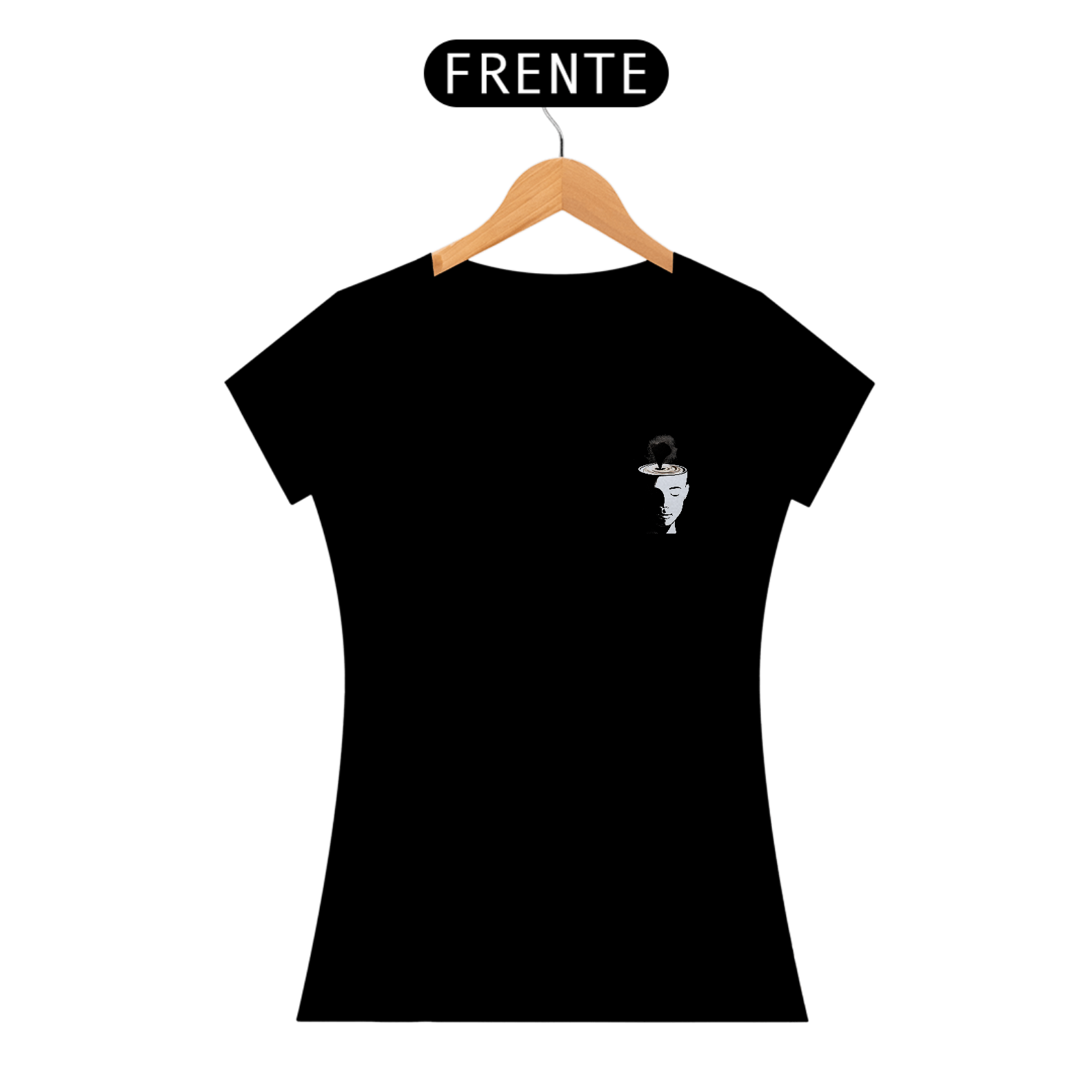 Pima Feminina Coffee Mind